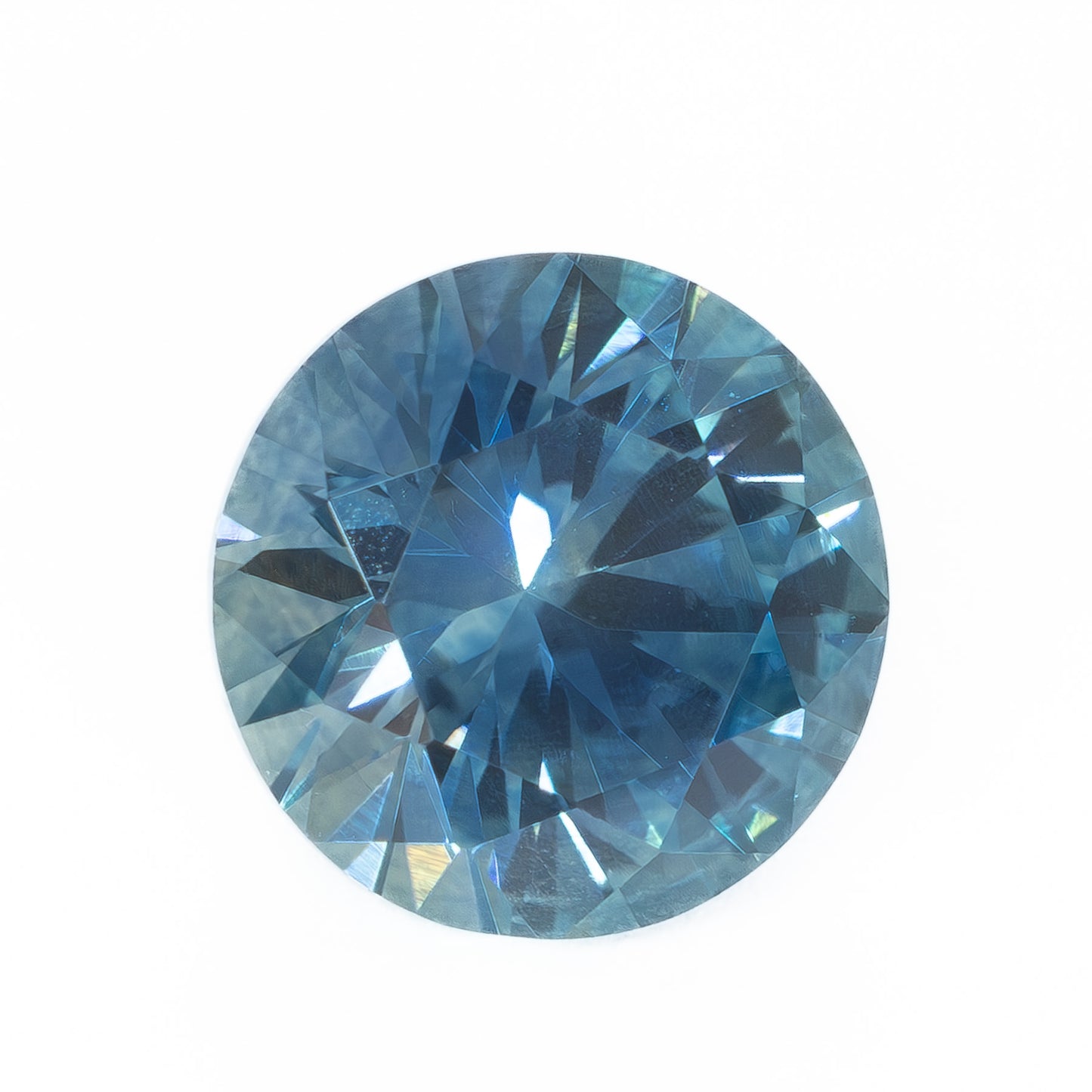 PSH0268 1.29ct rich blue round brilliant montana sapphire