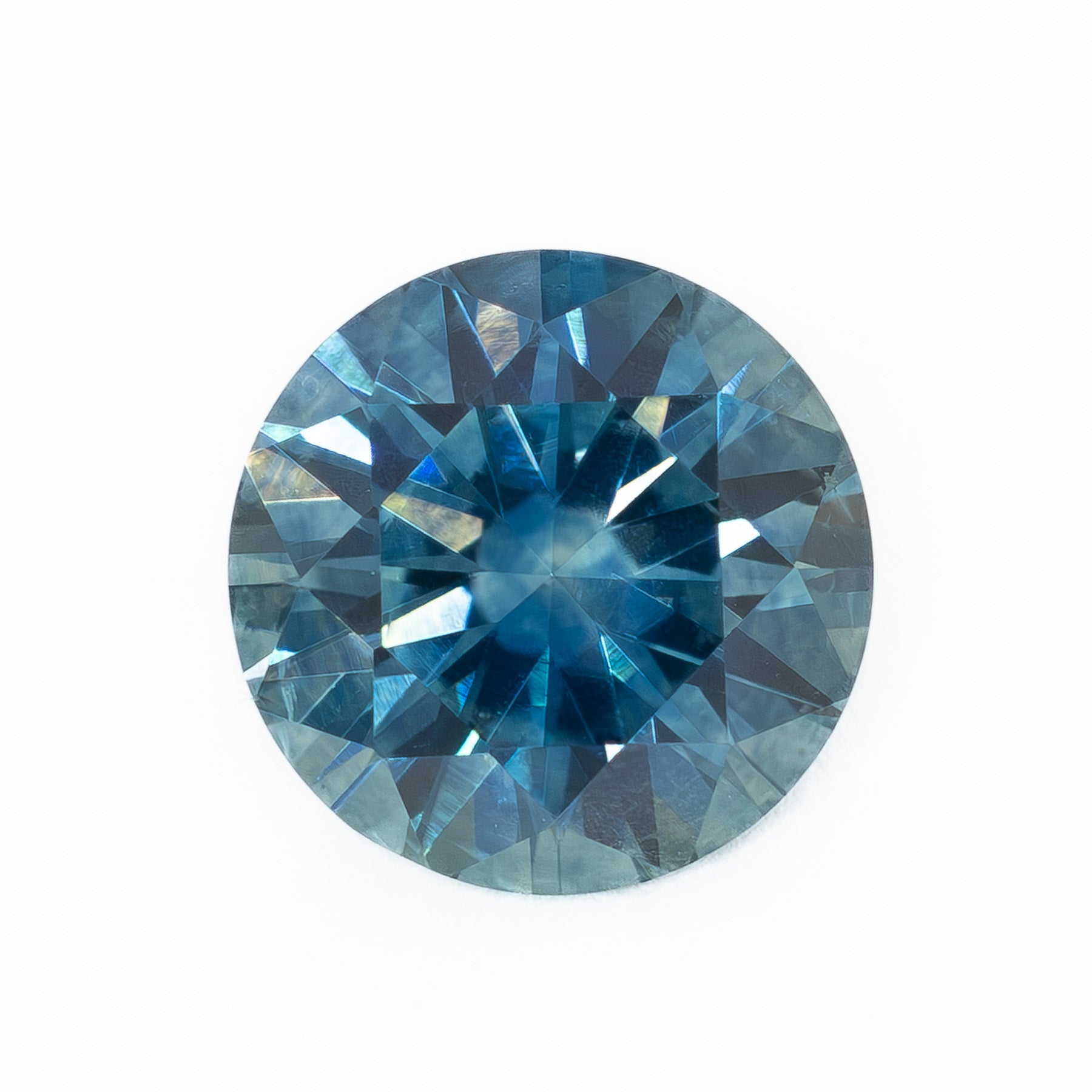 PSH0268 1.29ct rich blue round brilliant montana sapphire