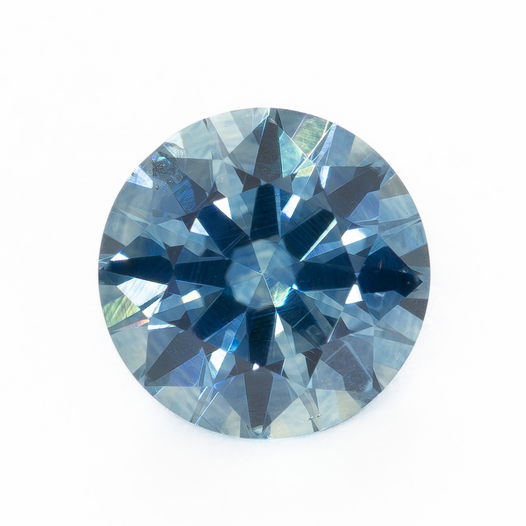 PSH0271 1.01ct blue round brilliant montana sapphire