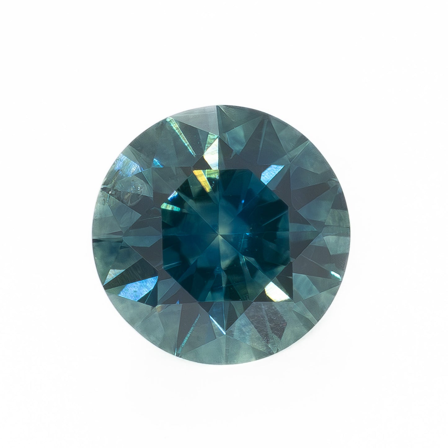 PSH0273 0.80ct rich blue round brilliant montana sapphire