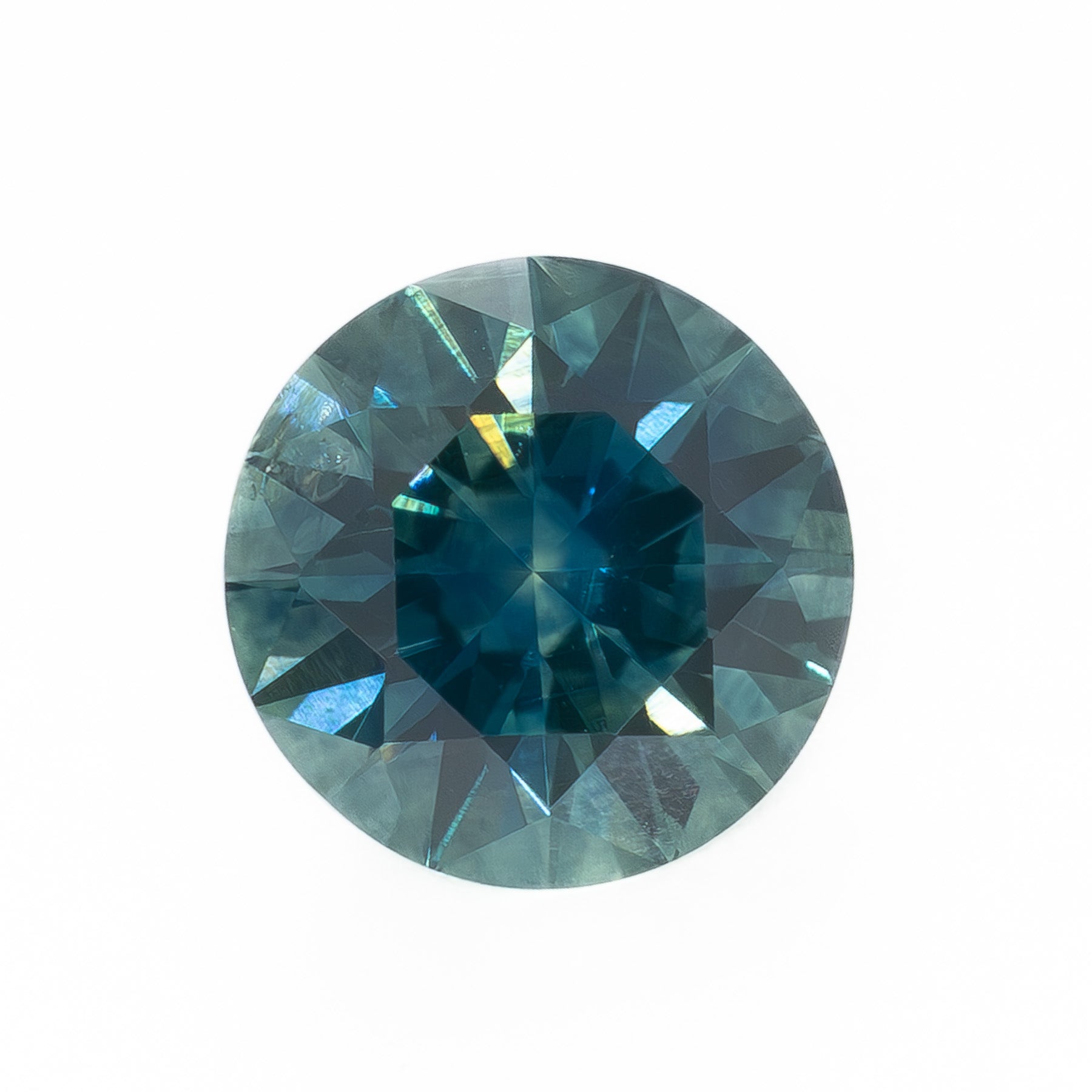 PSH0273 0.80ct rich blue round brilliant montana sapphire