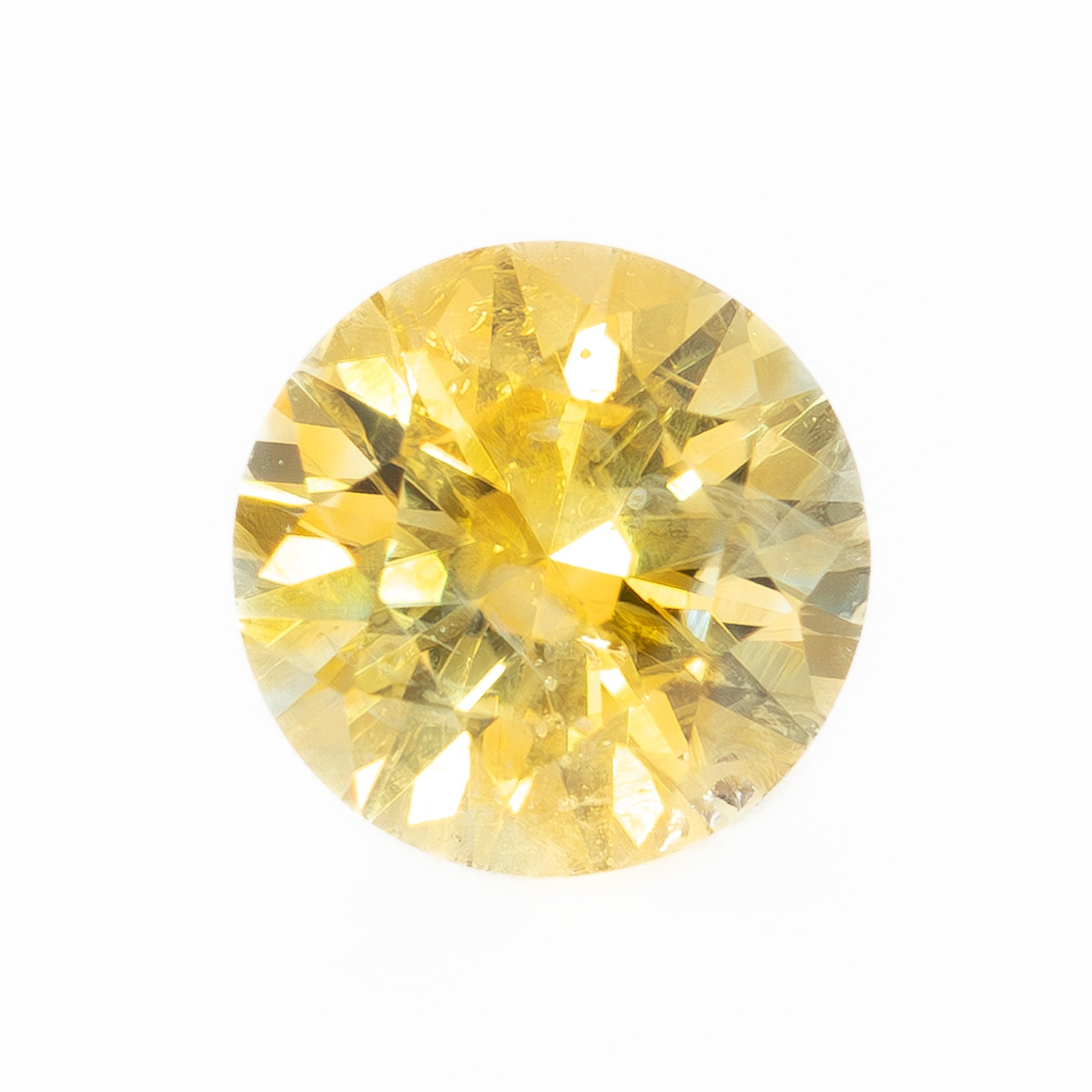 PSH0435 0.81ct orange yellow round montana sapphire