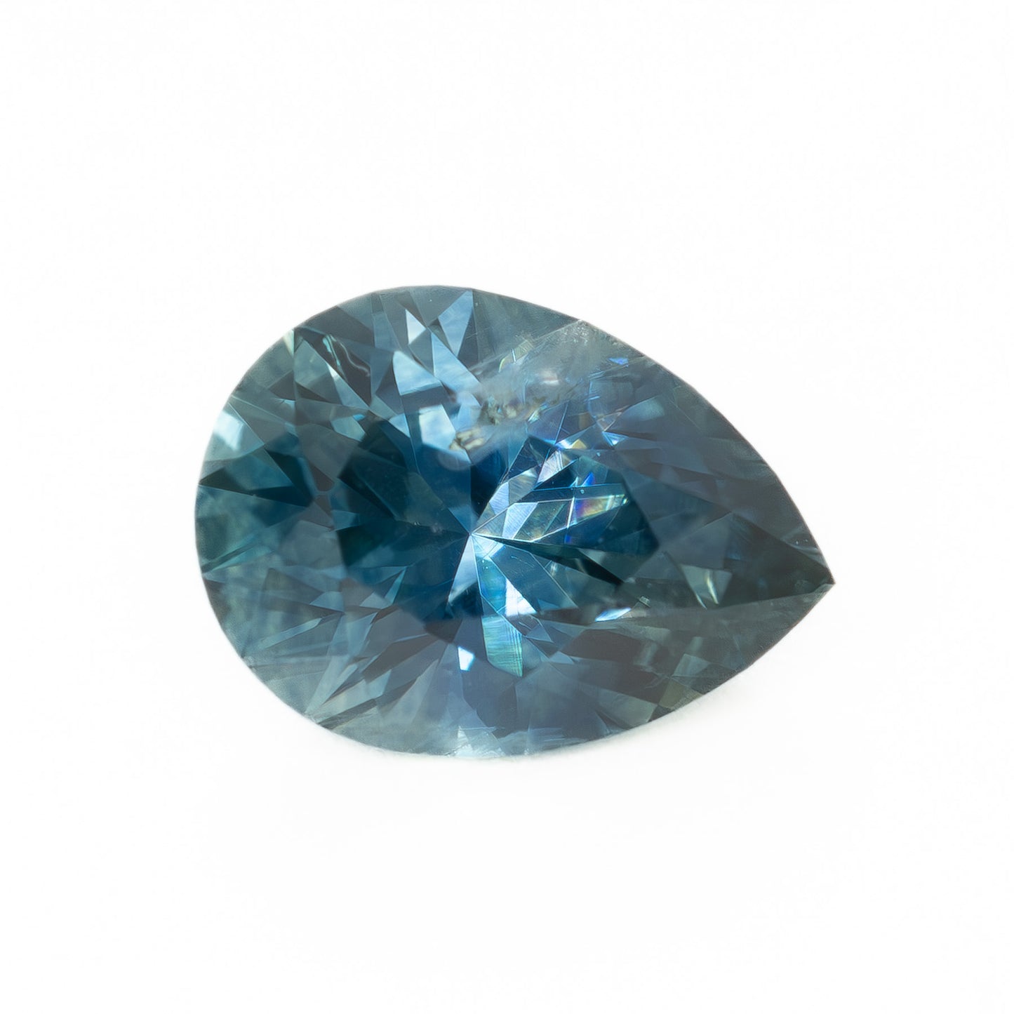 PSH0514 1.04ct rich blue pear cut montana sapphire