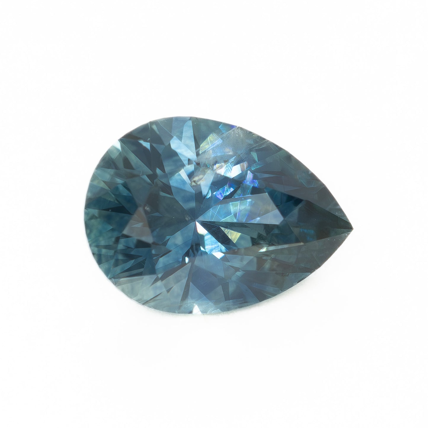 PSH0514 1.04ct rich blue pear cut montana sapphire