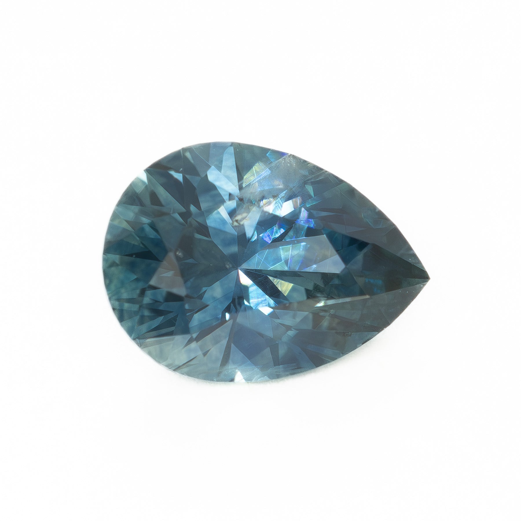 PSH0514 1.04ct rich blue pear cut montana sapphire