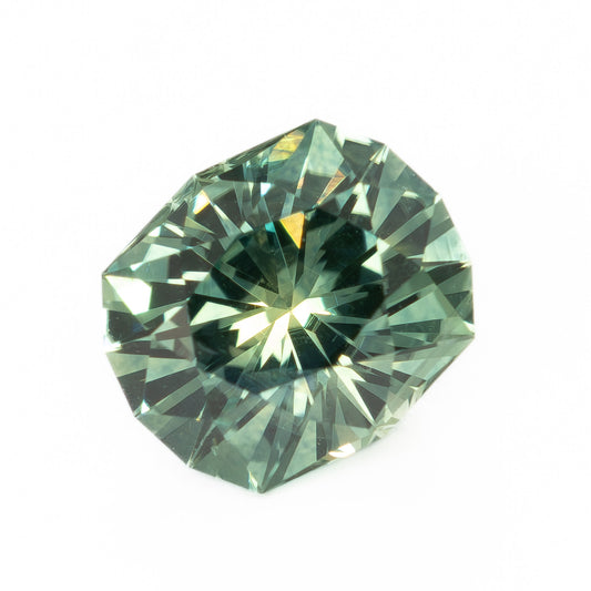 PSH0516 1.20ct blue-green elongated cushion montana sapphire