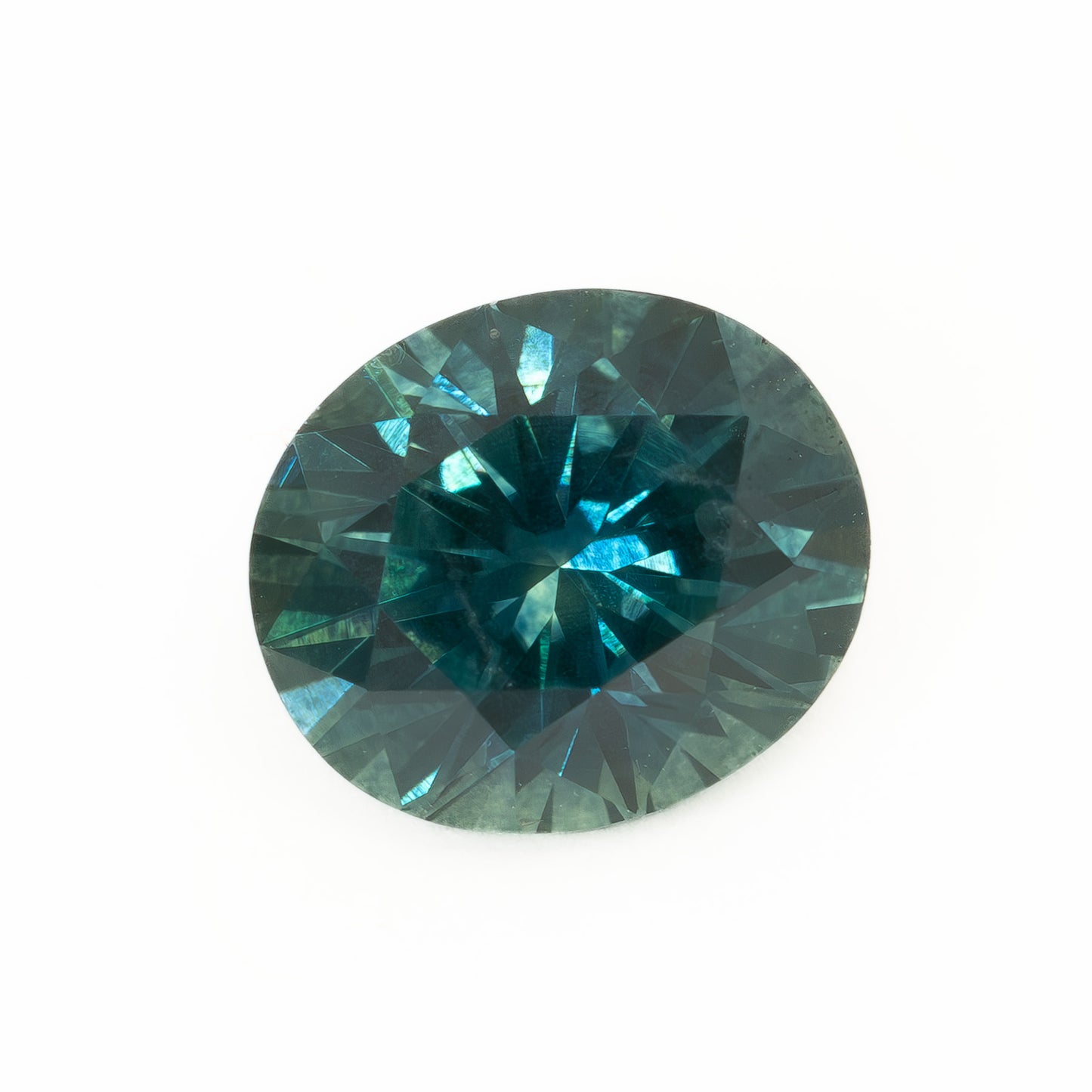 PSH0517 1.31ct teal oval montana sapphire