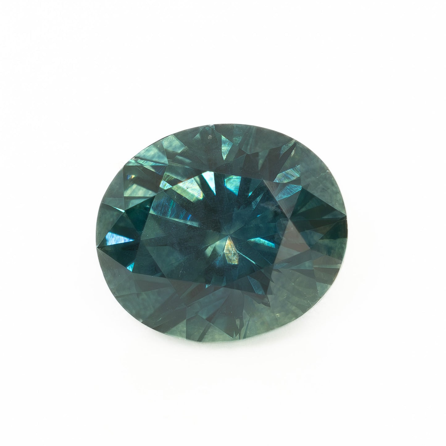 PSH0517 1.31ct teal oval montana sapphire