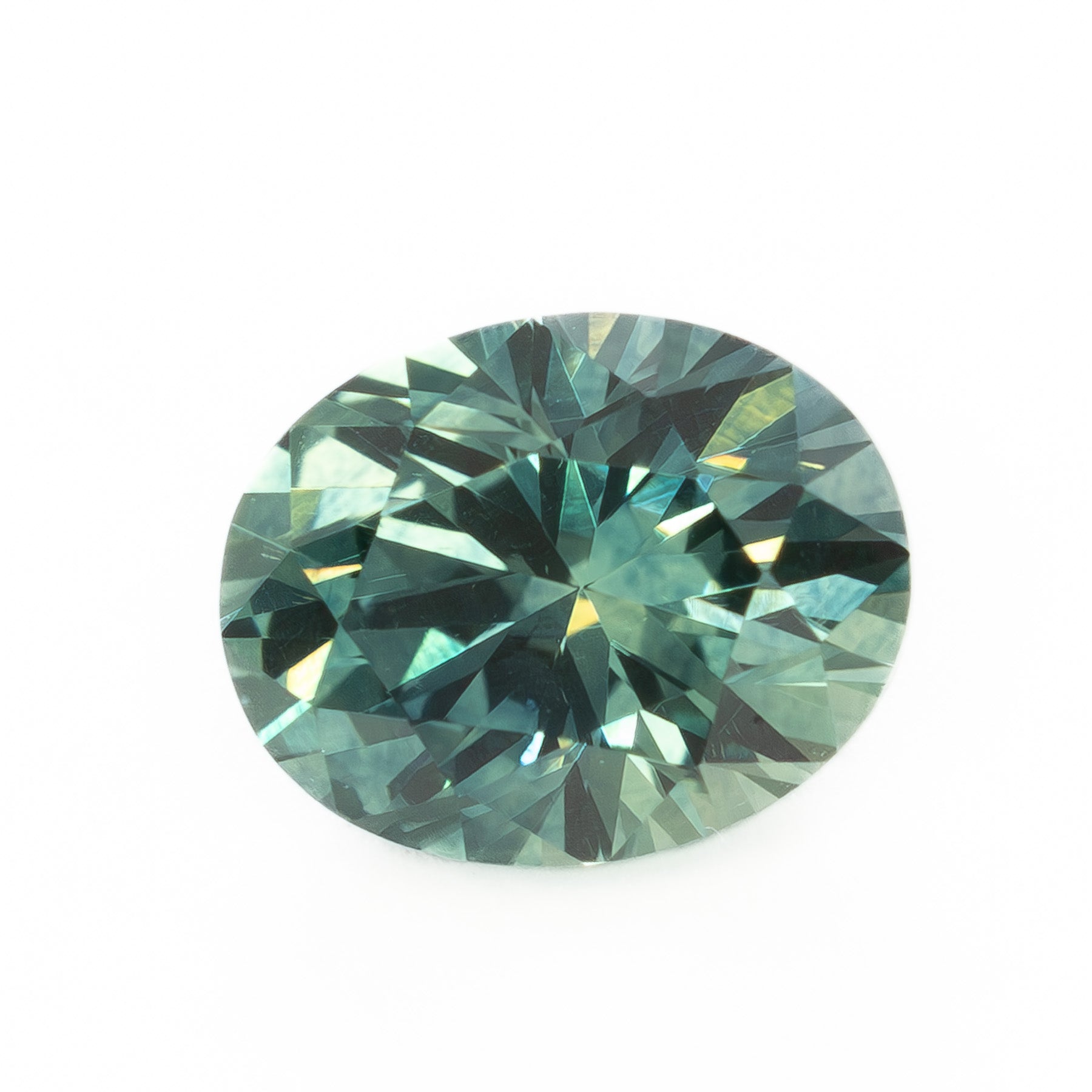 PSH0523 1.11ct blue-green oval montana sapphire
