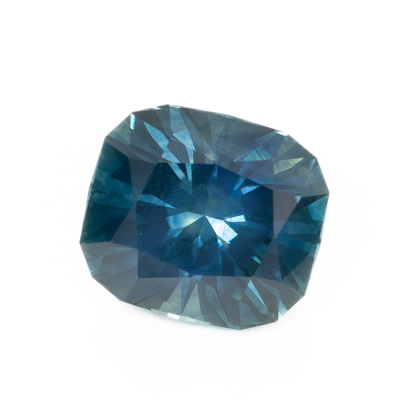 PSH0541 1.30ct rich blue radiant montana sapphire