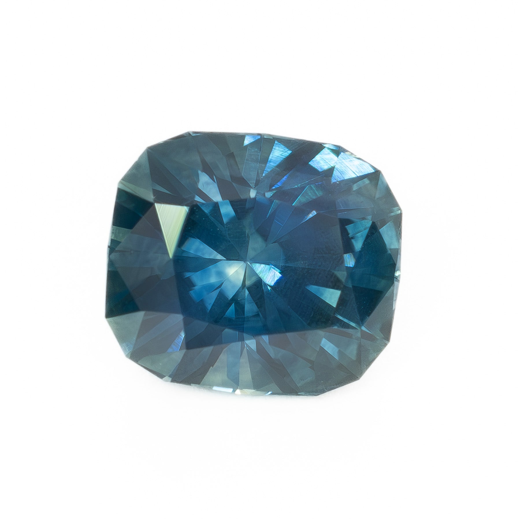 PSH0541 1.30ct rich blue radiant montana sapphire
