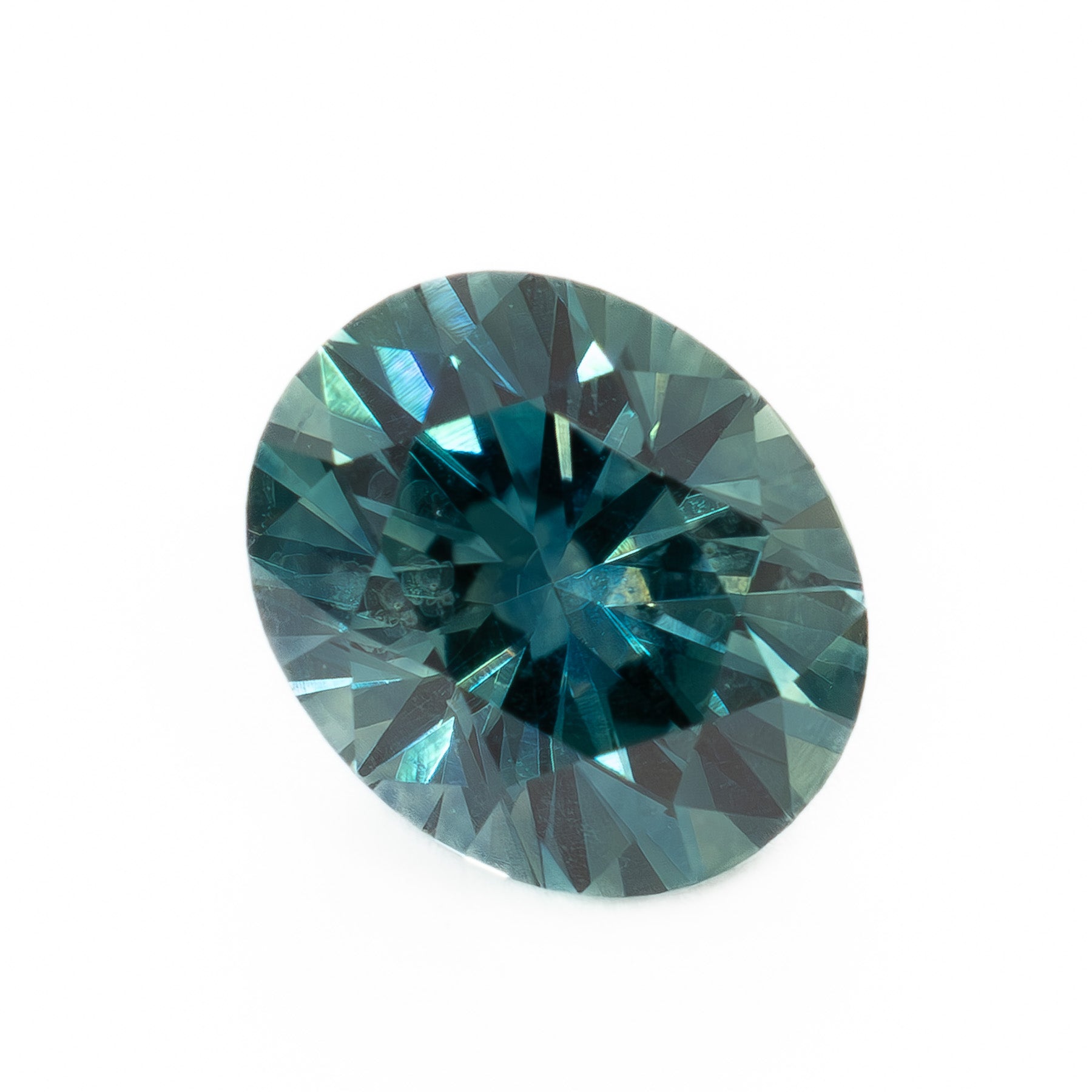 PSH0698 1.42ct blue-green oval montana sapphire