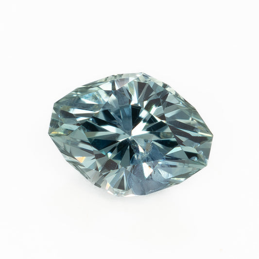 PSH0944 0.75ct elongated hex blue montana sapphire