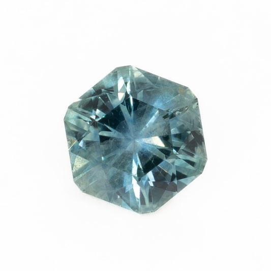 PSH0973 0.49ct hex cut blue montana sapphire
