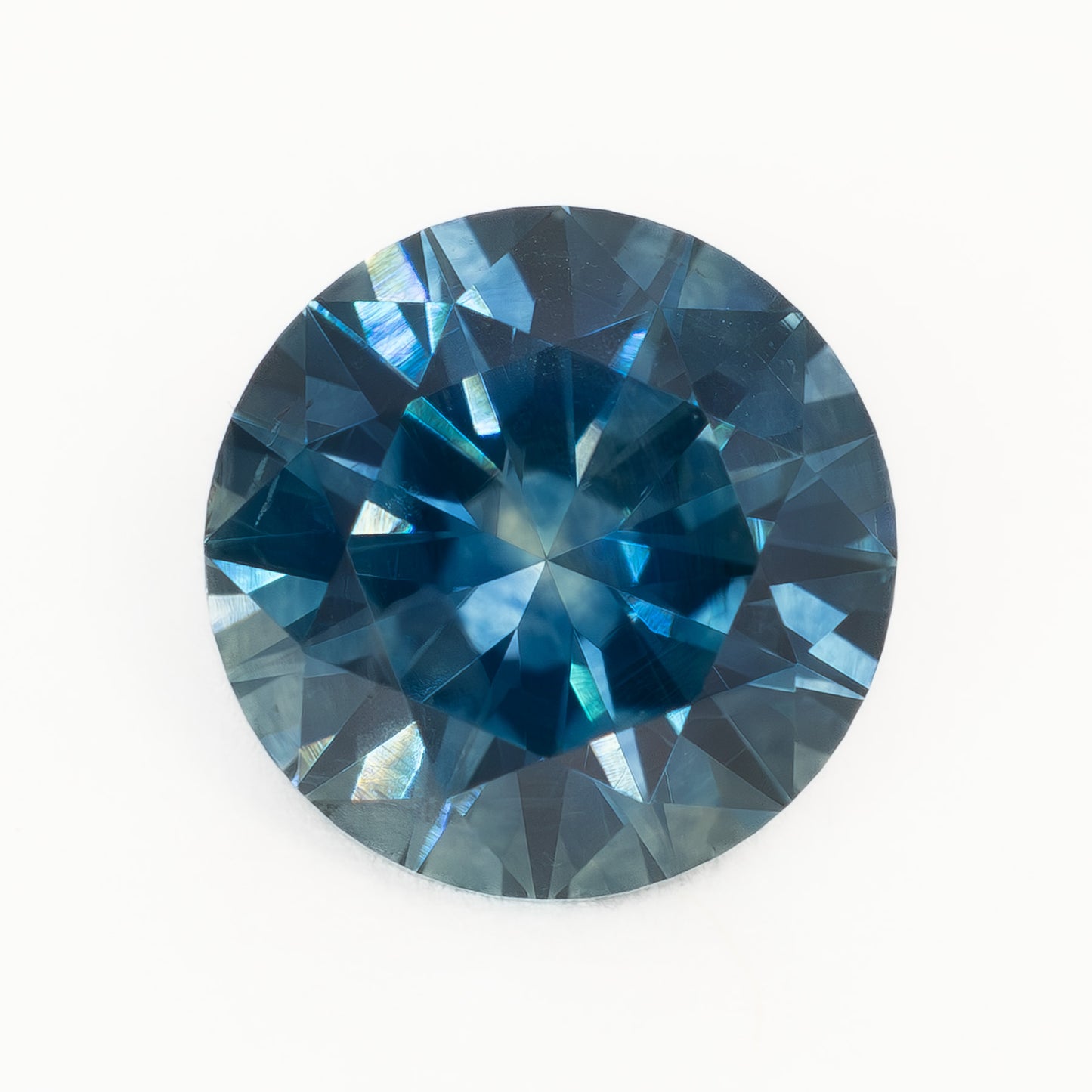 PSH1819 1.60ct medium blue round montana sapphire
