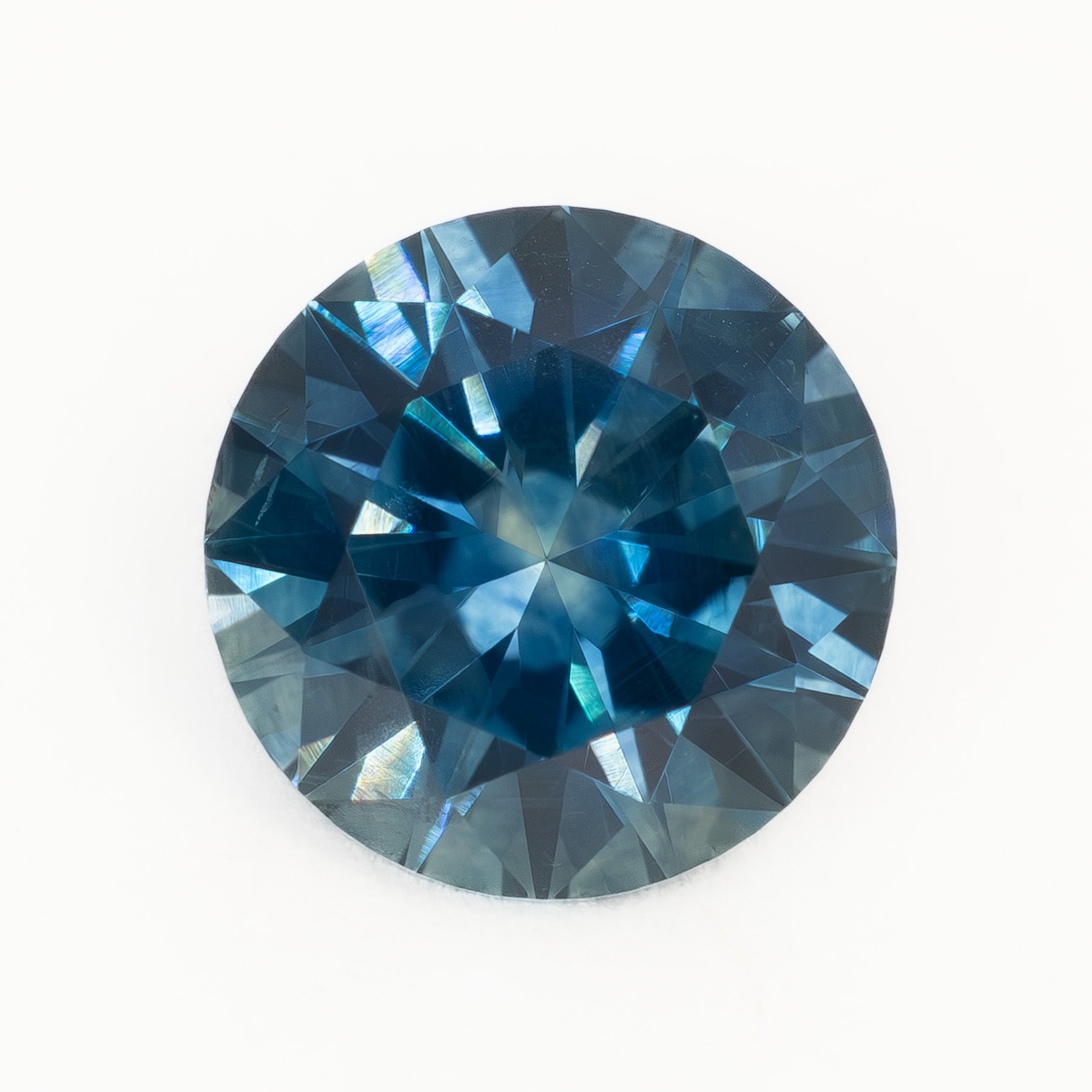 PSH1819 1.60ct medium blue round montana sapphire