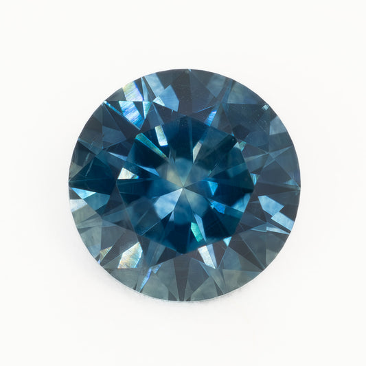 PSH1819 1.60ct medium blue round montana sapphire