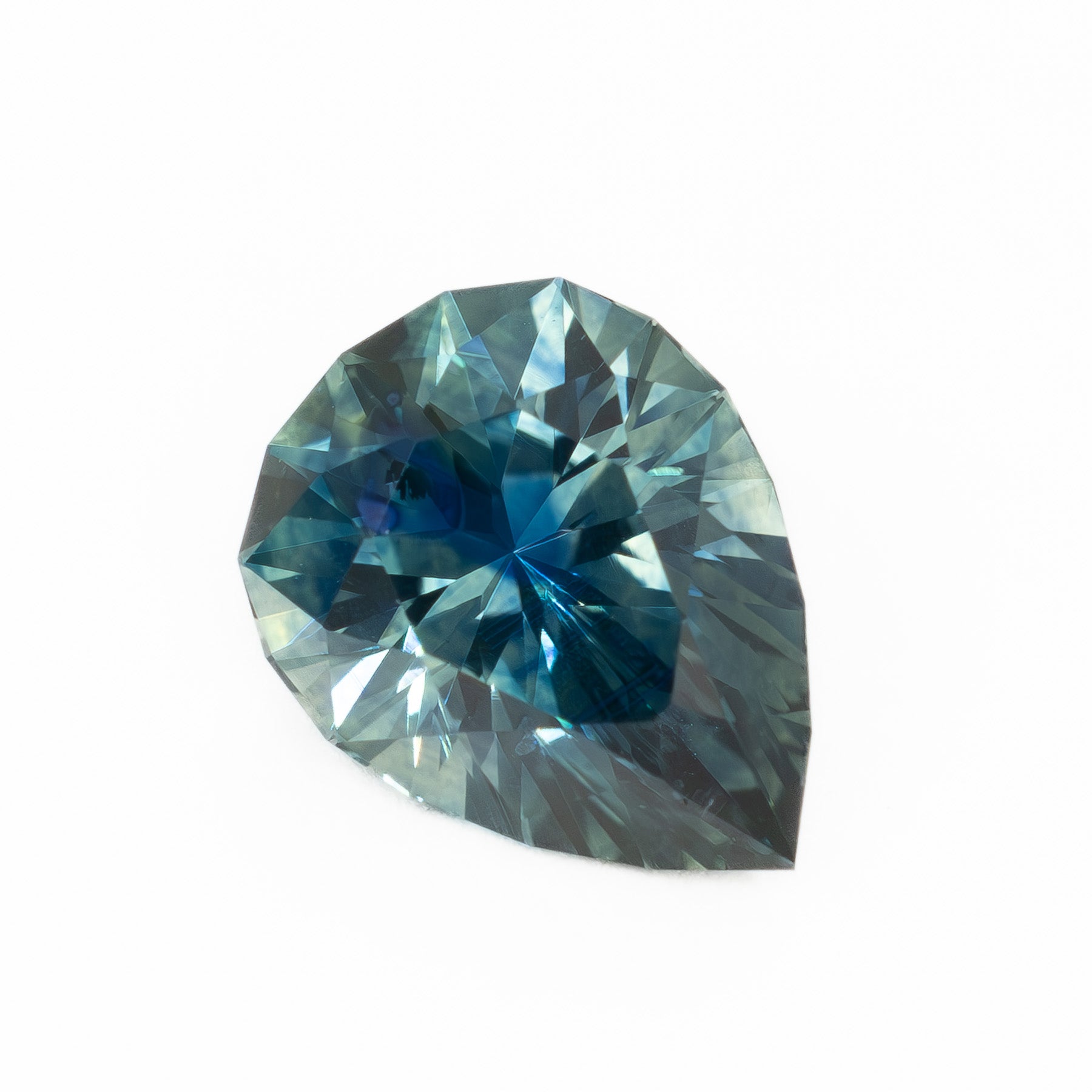 PSH1911 1.13ct rich blue pear montana sapphire