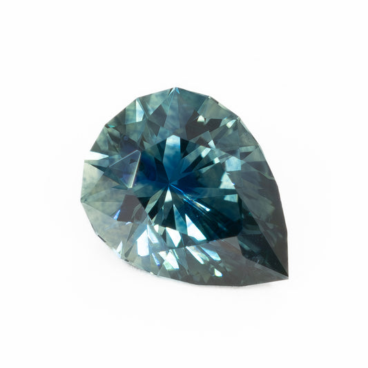 PSH1911 1.13ct rich blue pear montana sapphire