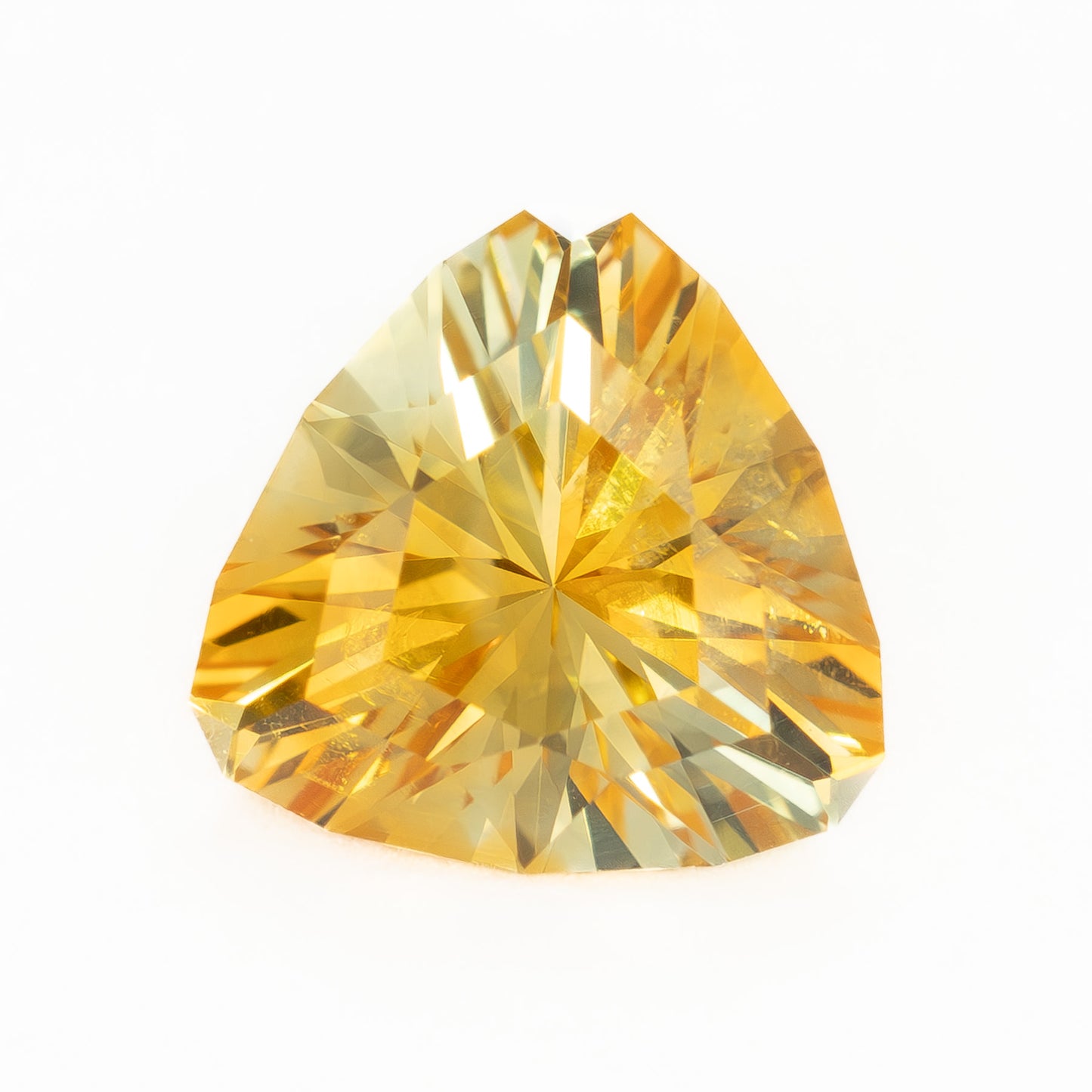PSH2013 1.09ct yellow trillion montana sapphire