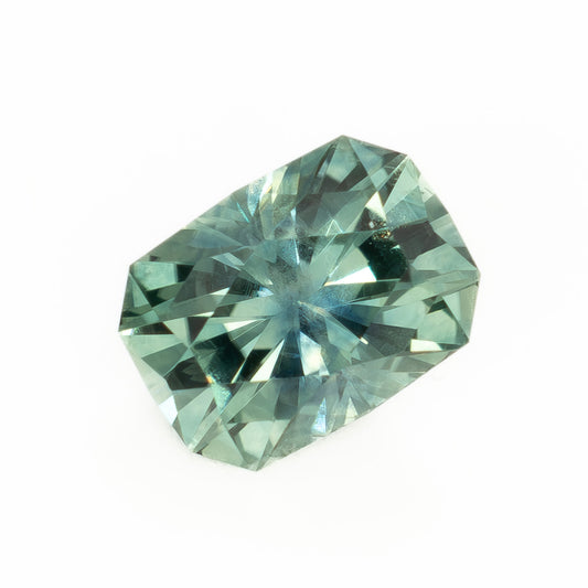 PSH2085 0.87ct light blue radiant montana sapphire