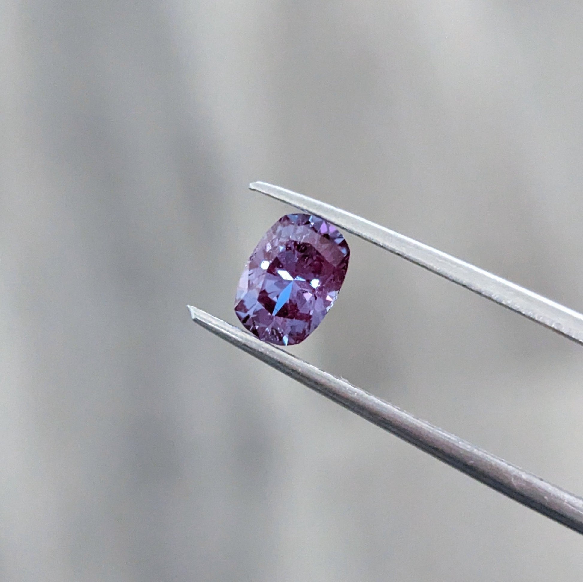 elongated cushion lab alexandrite