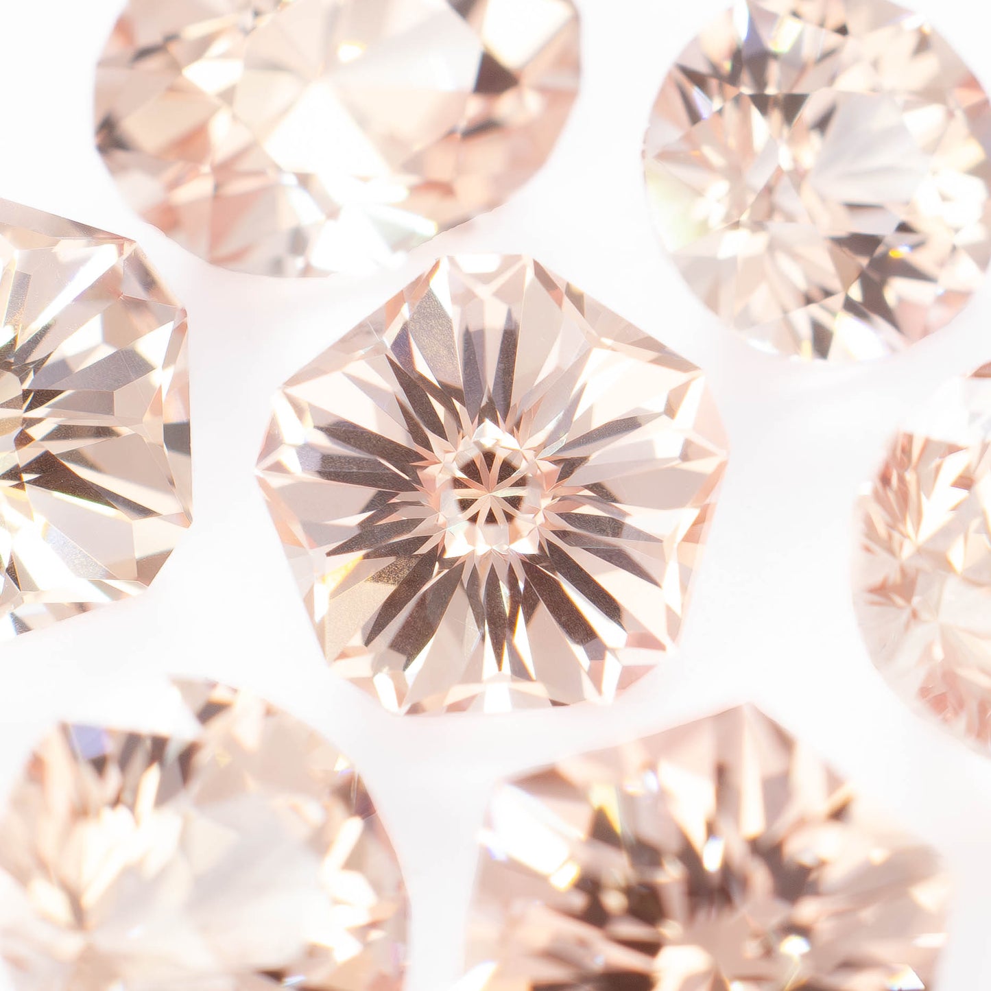 Peach Champagne Sapphire