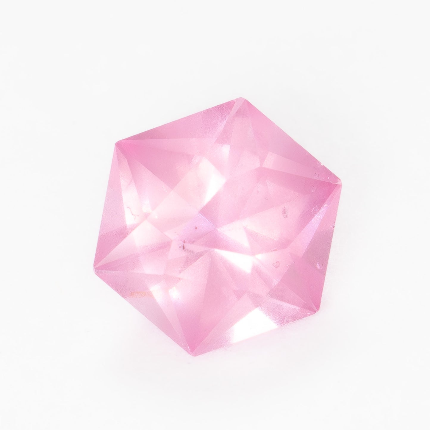 SP0102 1.48ct hex cut pink spinel