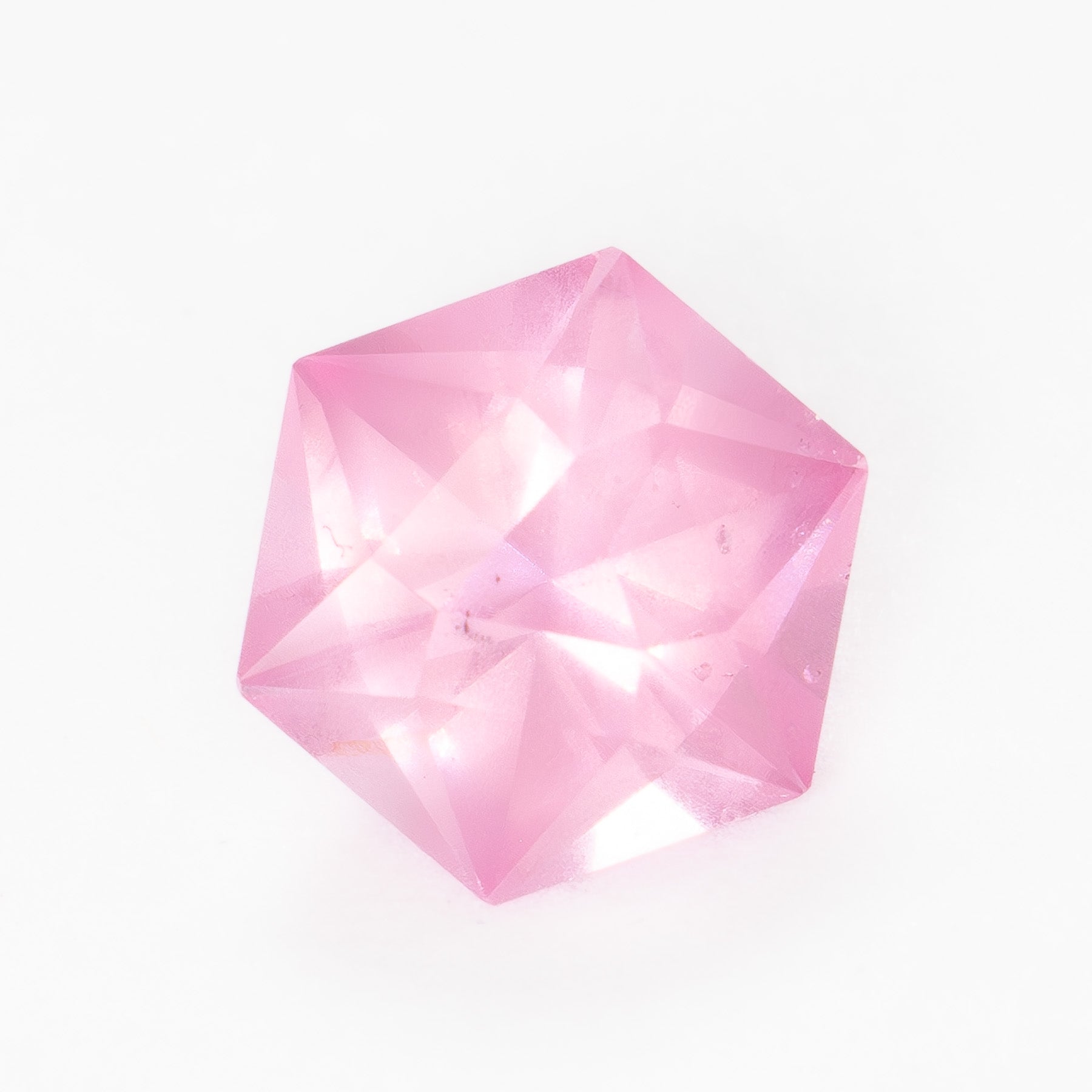SP0102 1.48ct hex cut pink spinel
