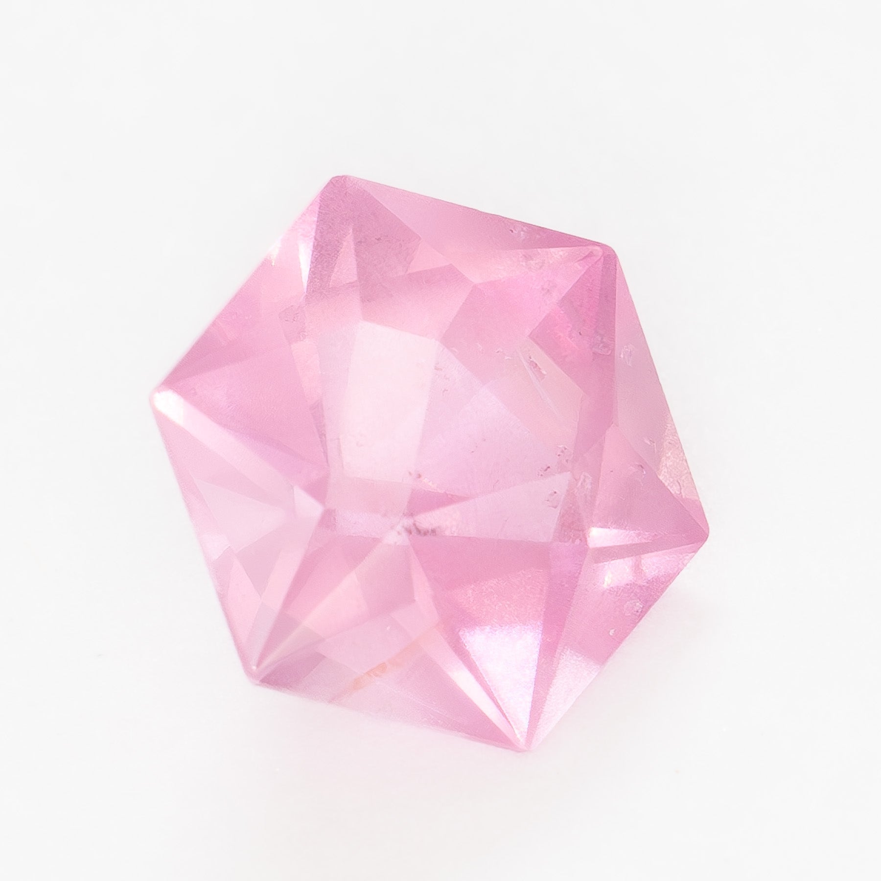 SP0102 1.48ct hex cut pink spinel