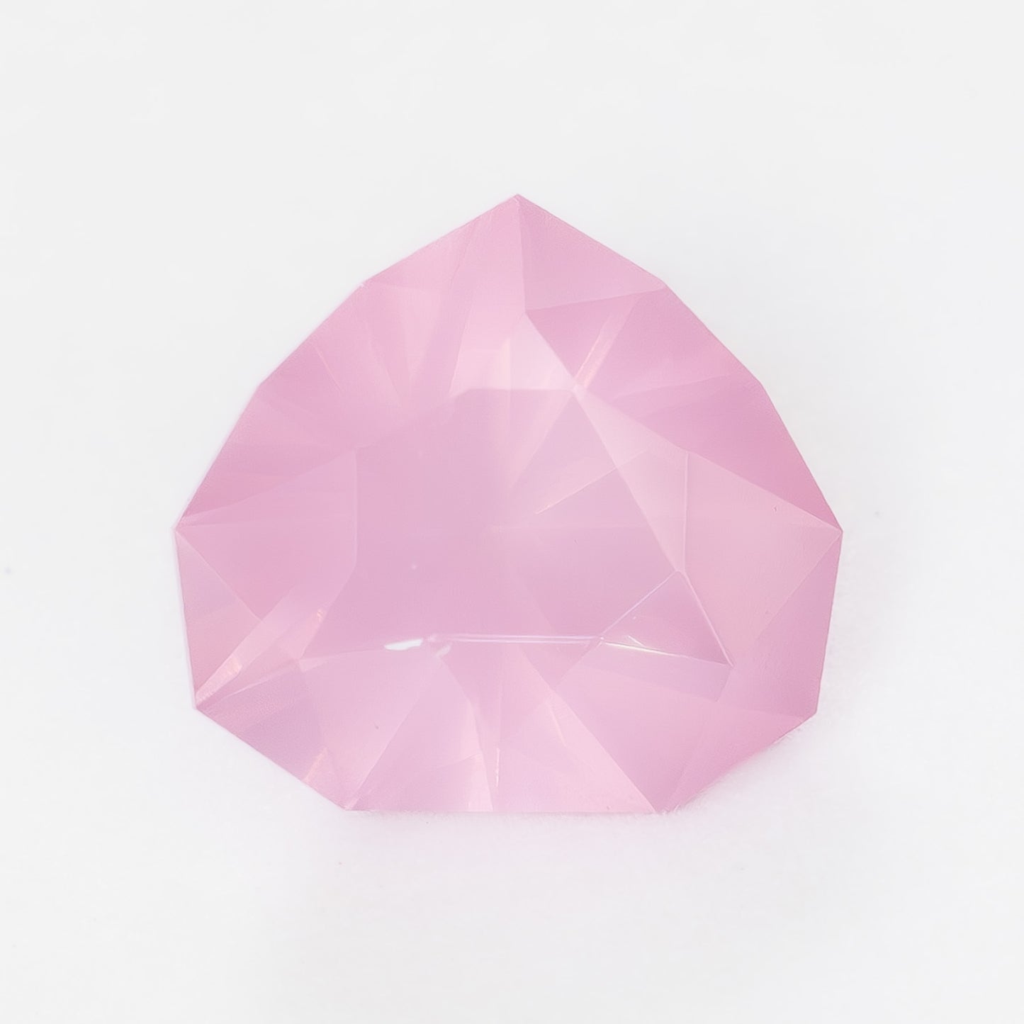 SP0108 0.66ct heart cut pink spinel