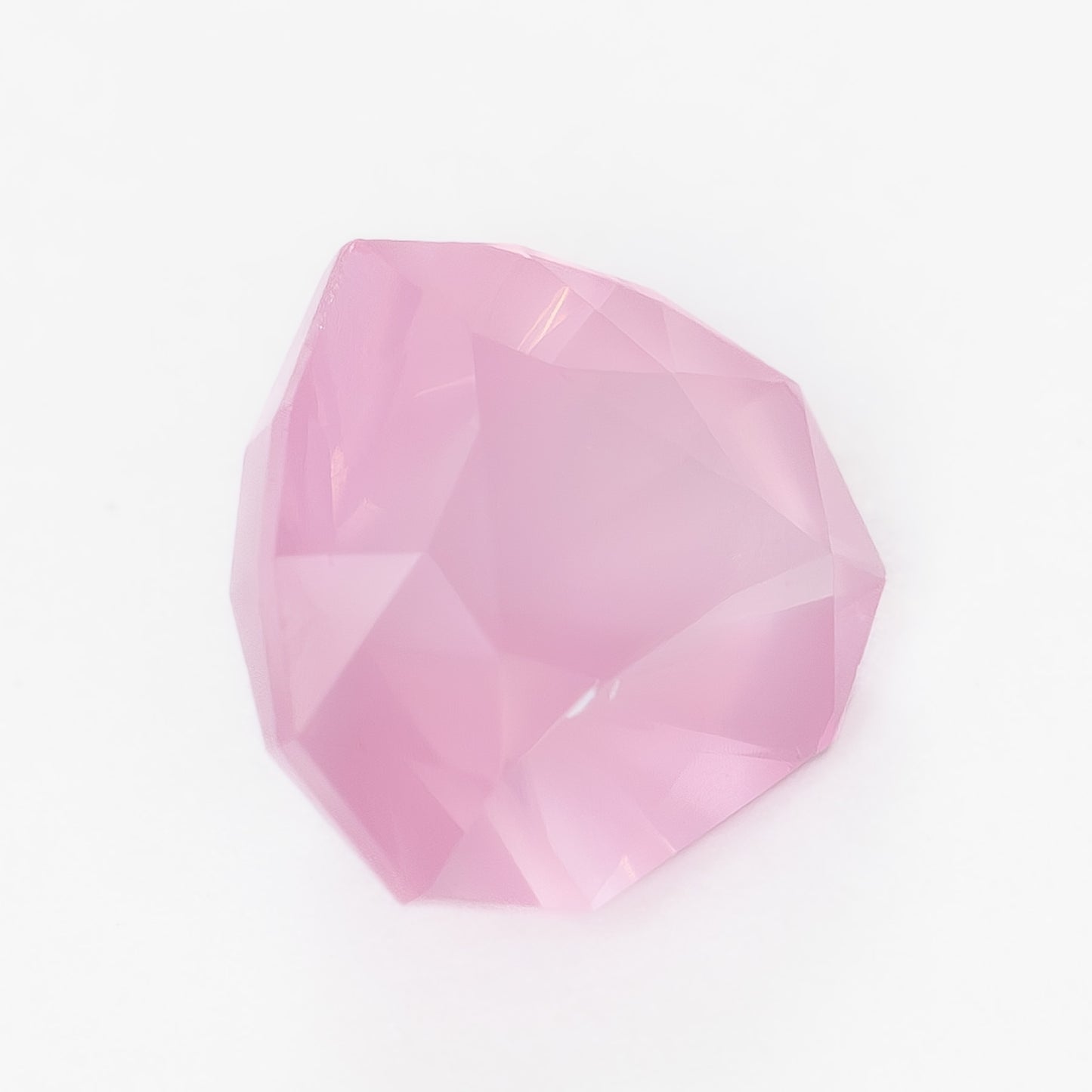 SP0108 0.66ct heart cut pink spinel