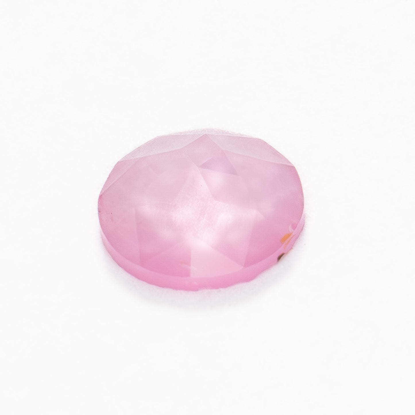 SP0110 round rose cut pink spinel