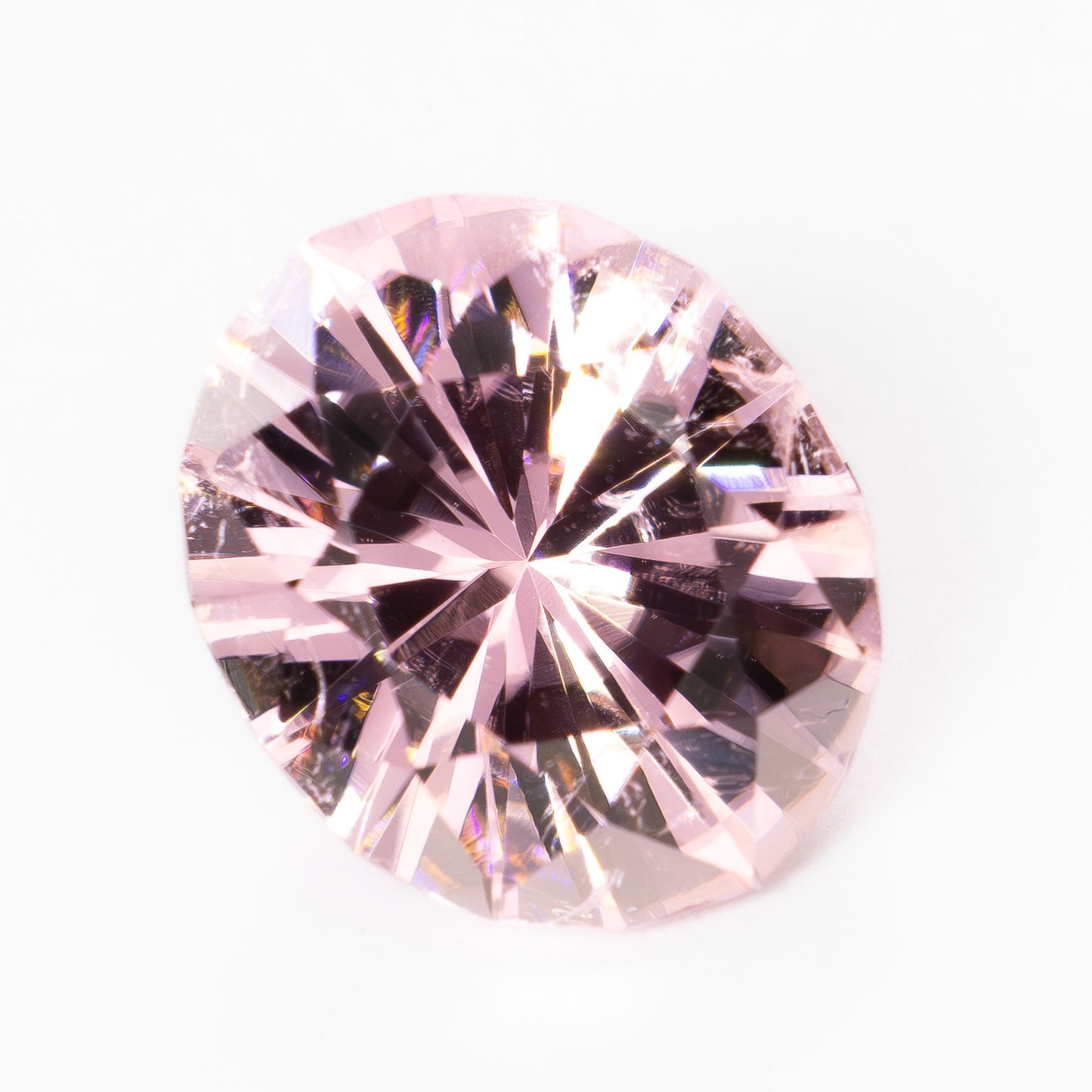 TL0101 3.15ct oval cut pink tourmaline