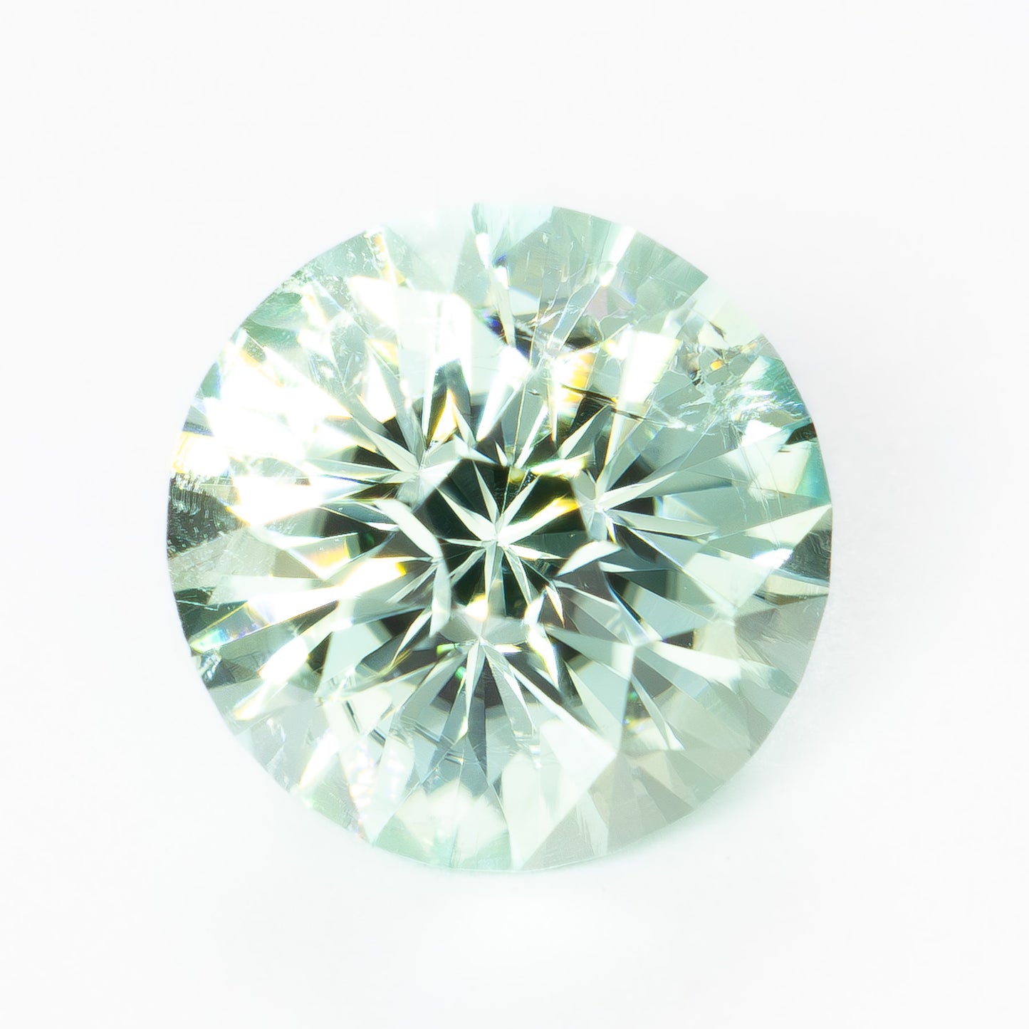TL0105 1.62ct mint green round tourmaline