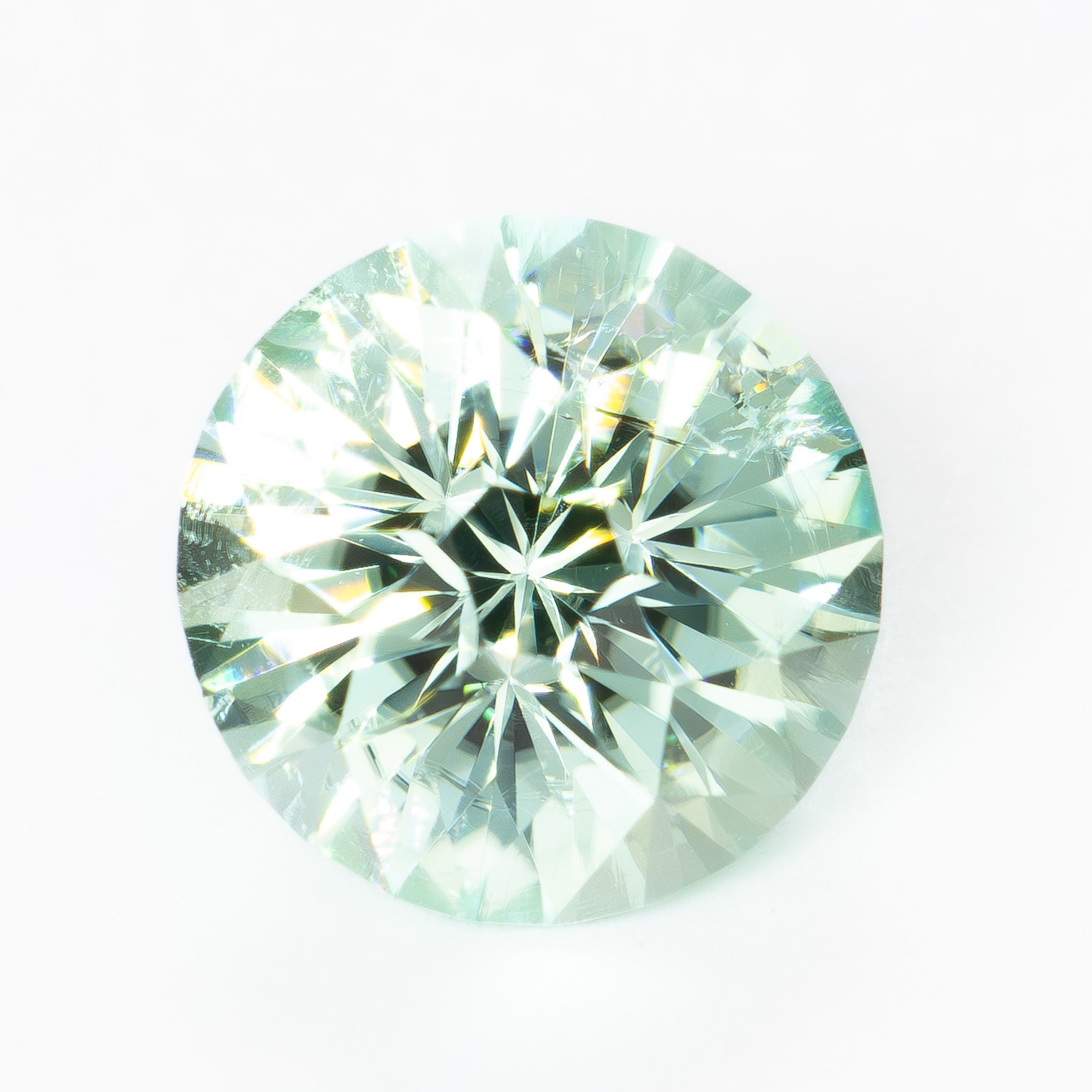 TL0105 1.62ct mint green round tourmaline