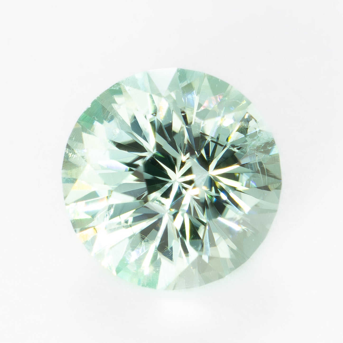 TL0105 1.62ct mint green round tourmaline