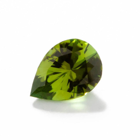 tl0113 green pear tourmaline