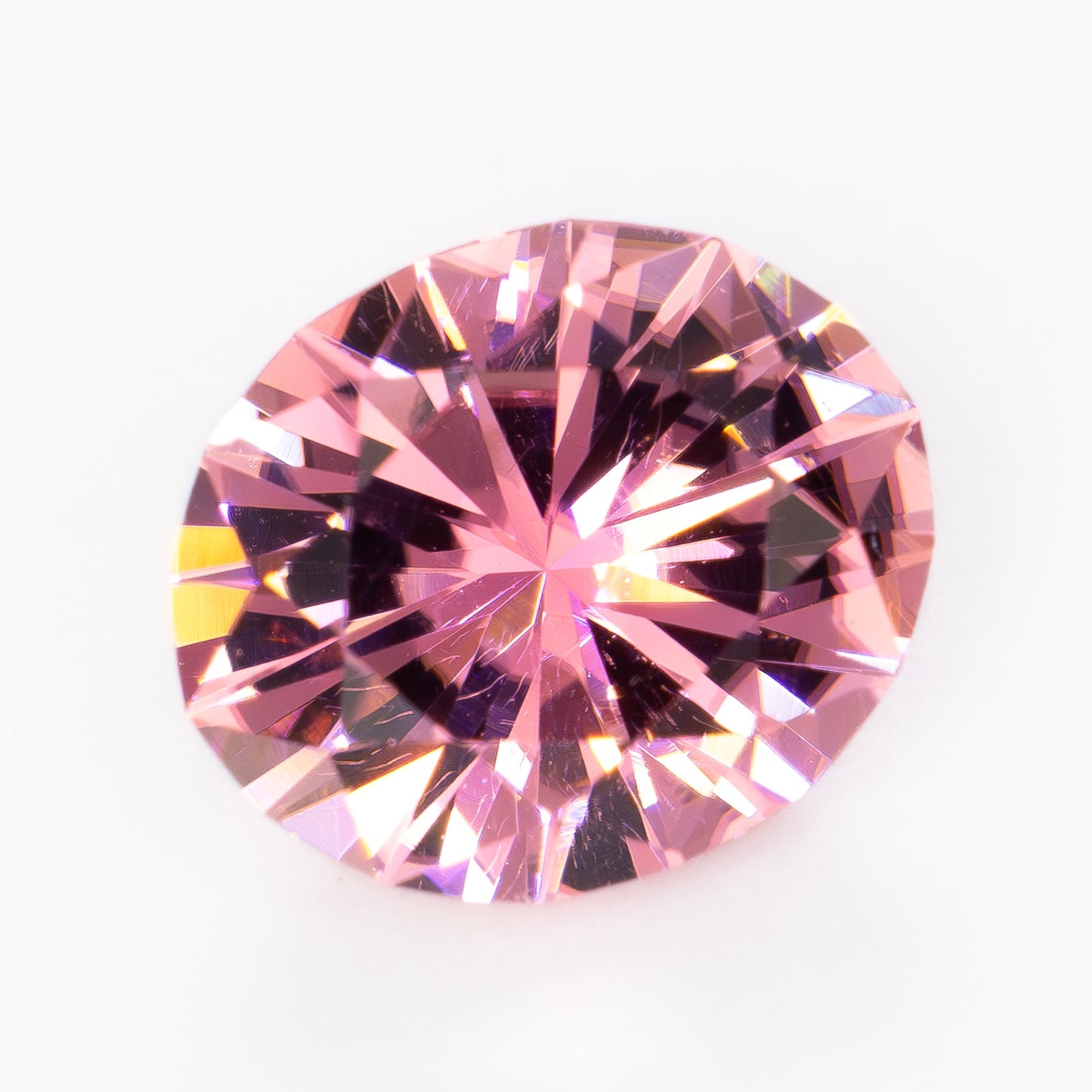 TL0122 1.78ct oval cut pink tourmaline