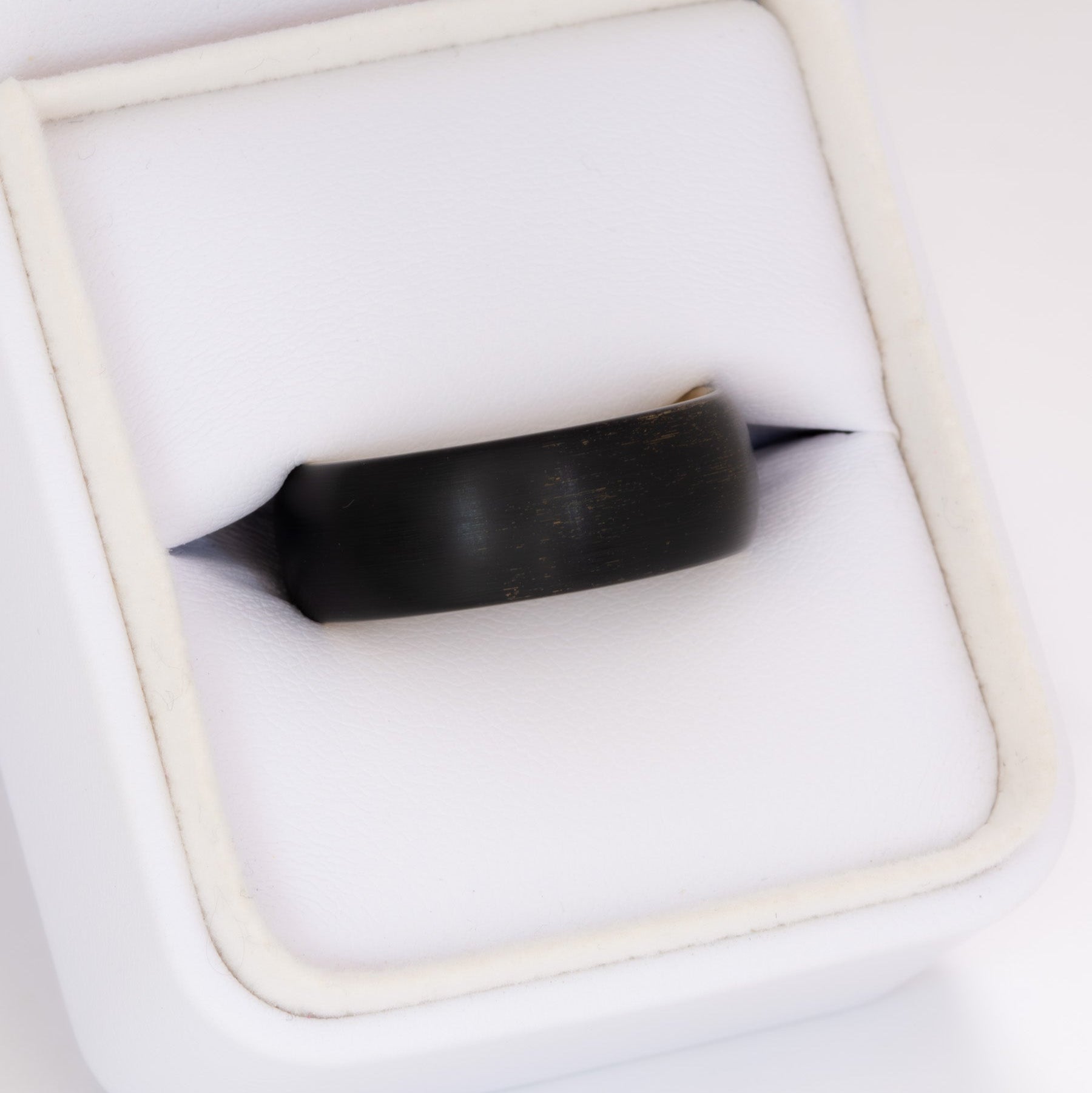 Tungsten and Yellow Gold Band