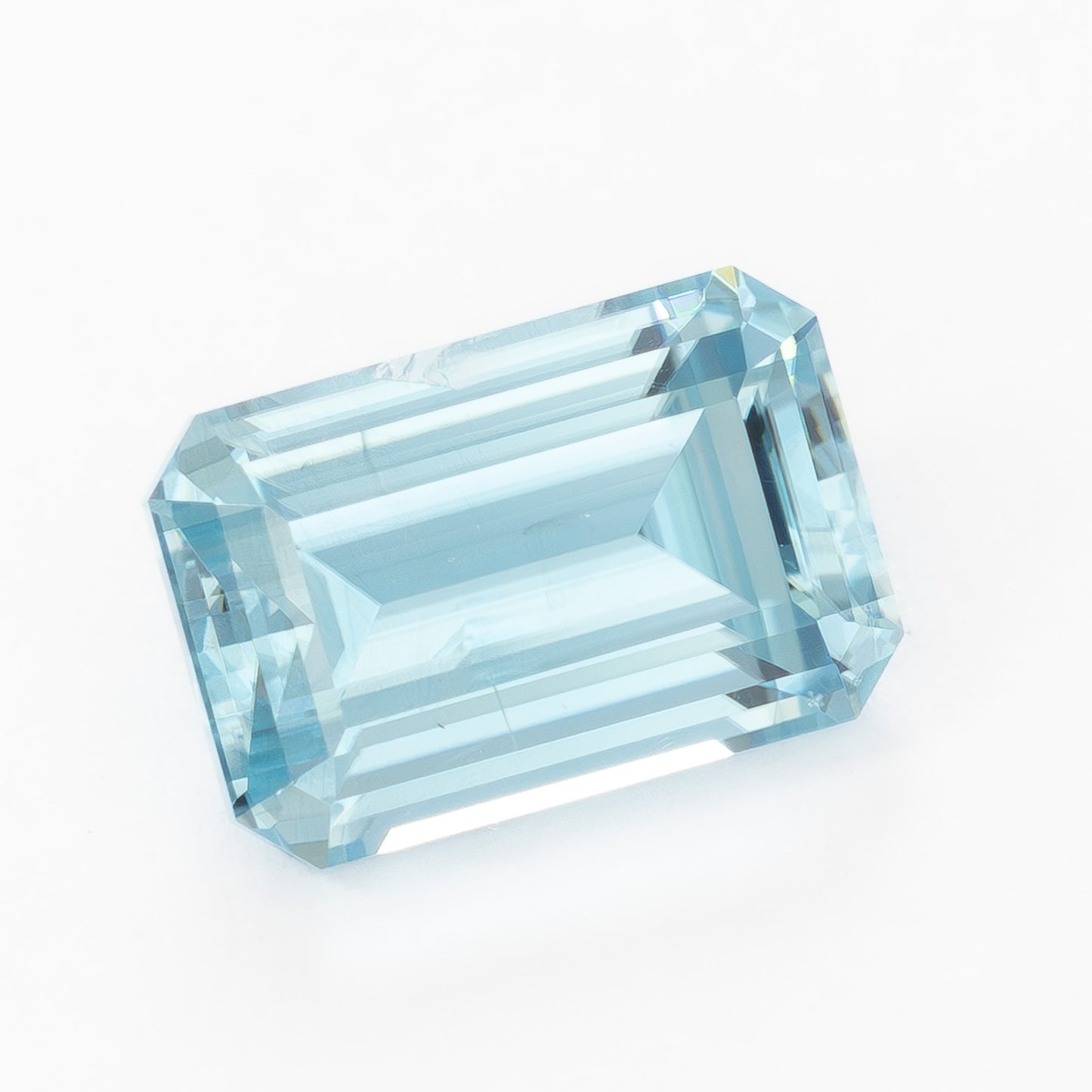 ZR0118 2.40ct step cut blue zircon