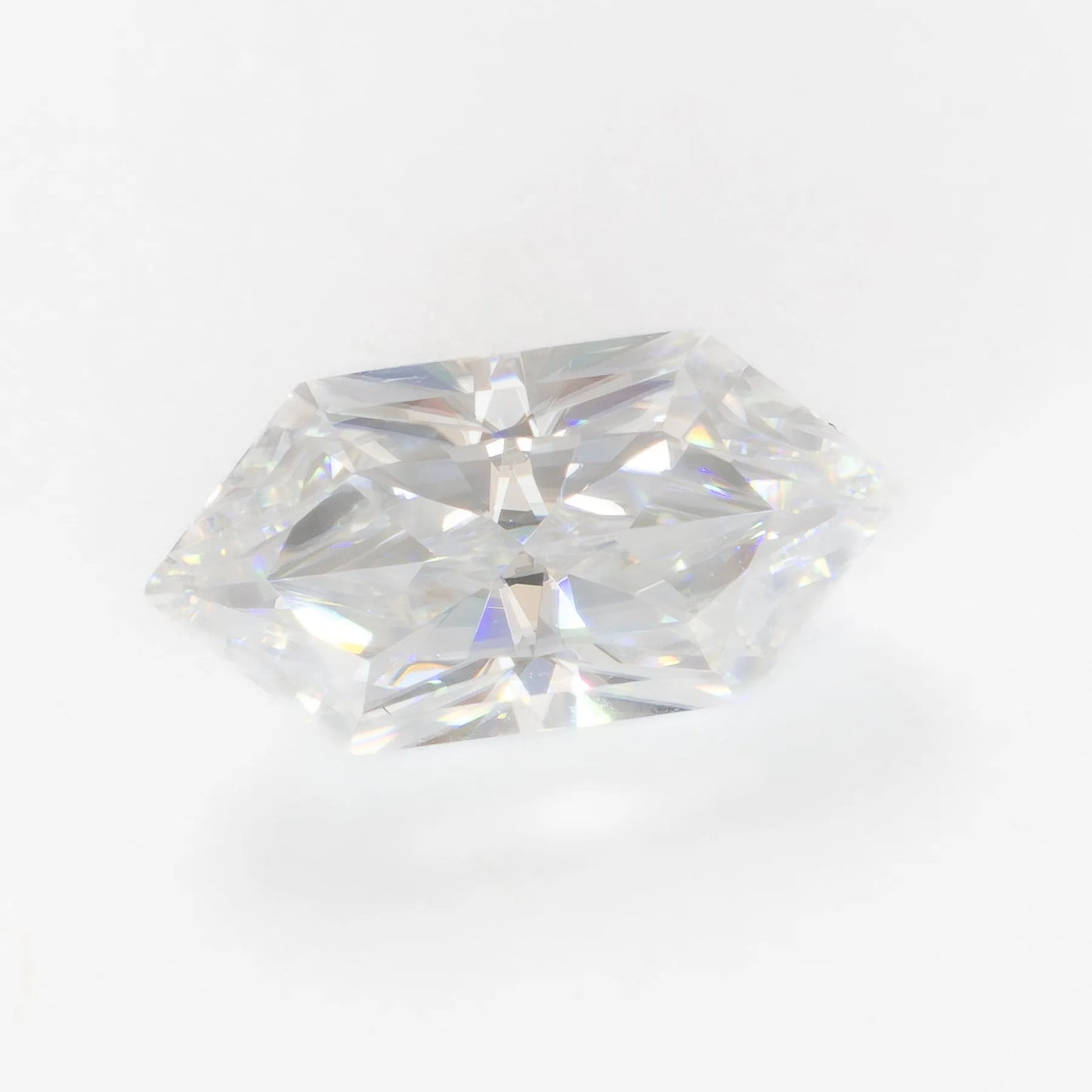 White Moissanite