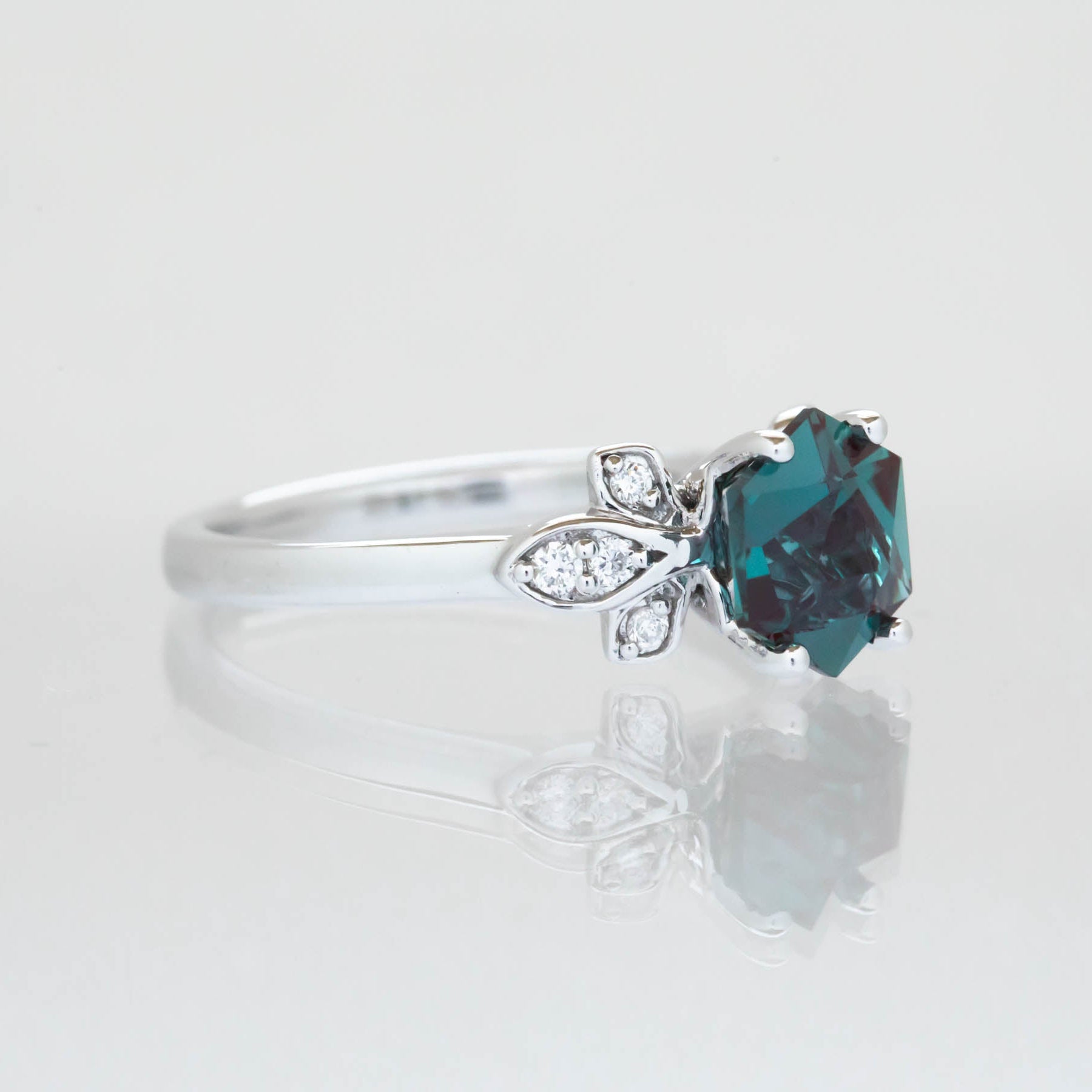 azalea nature inspired engagement ring