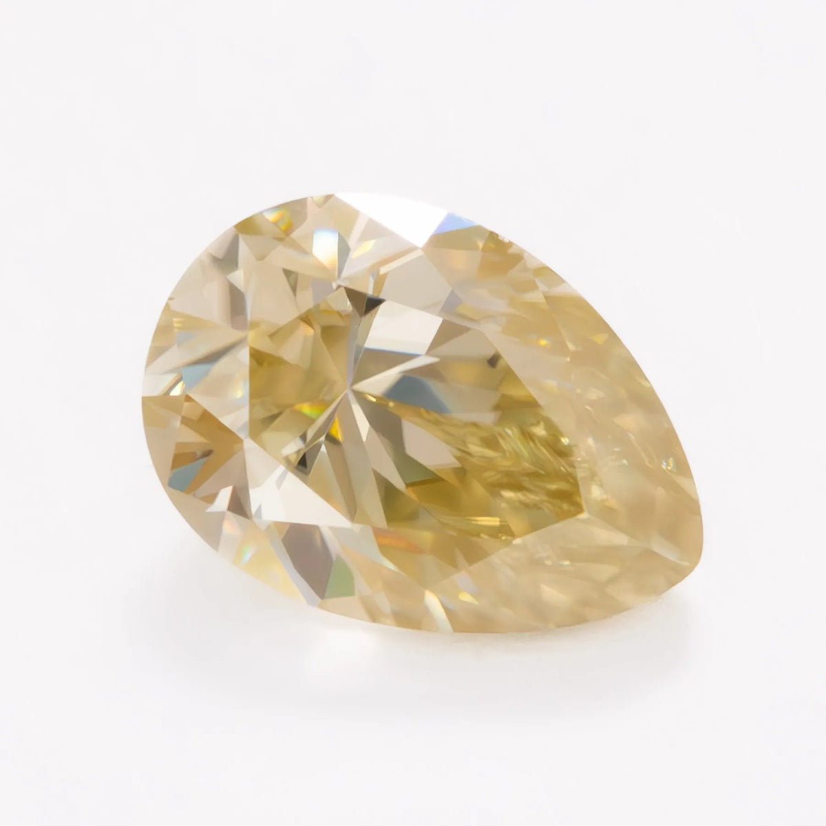 Yellow Moissanite