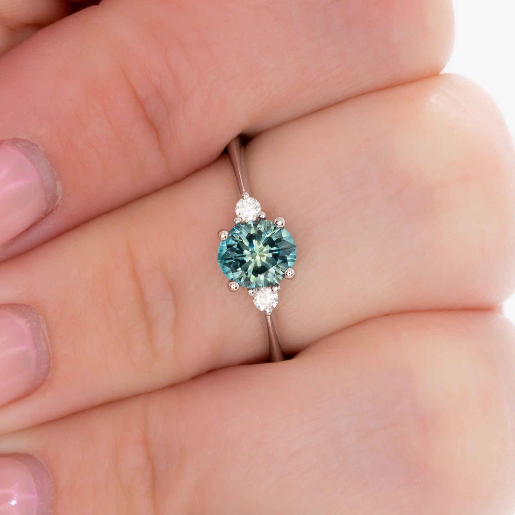 britt ring with 1.15ct oval montana sapphire