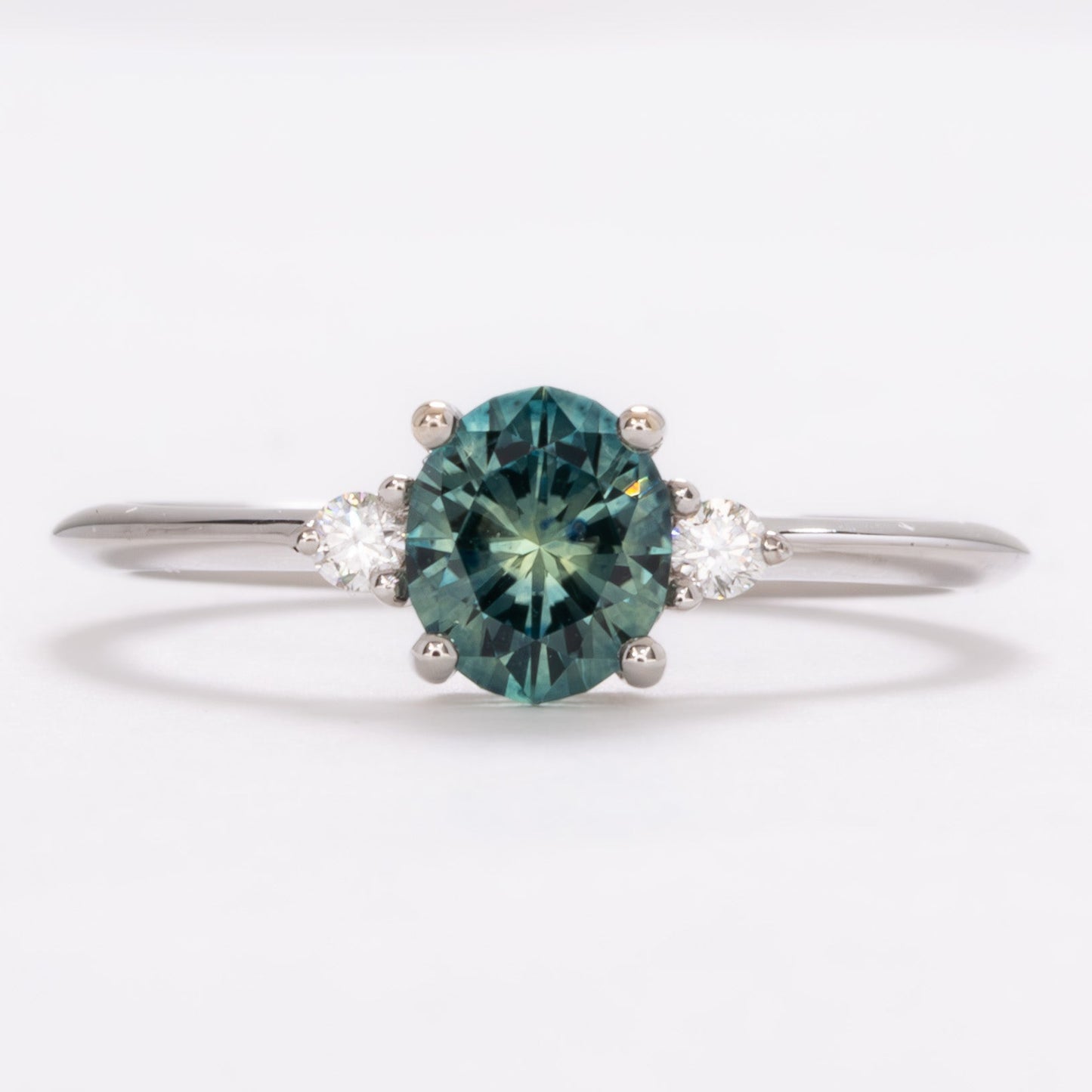 britt ring with 1.15ct oval montana sapphire