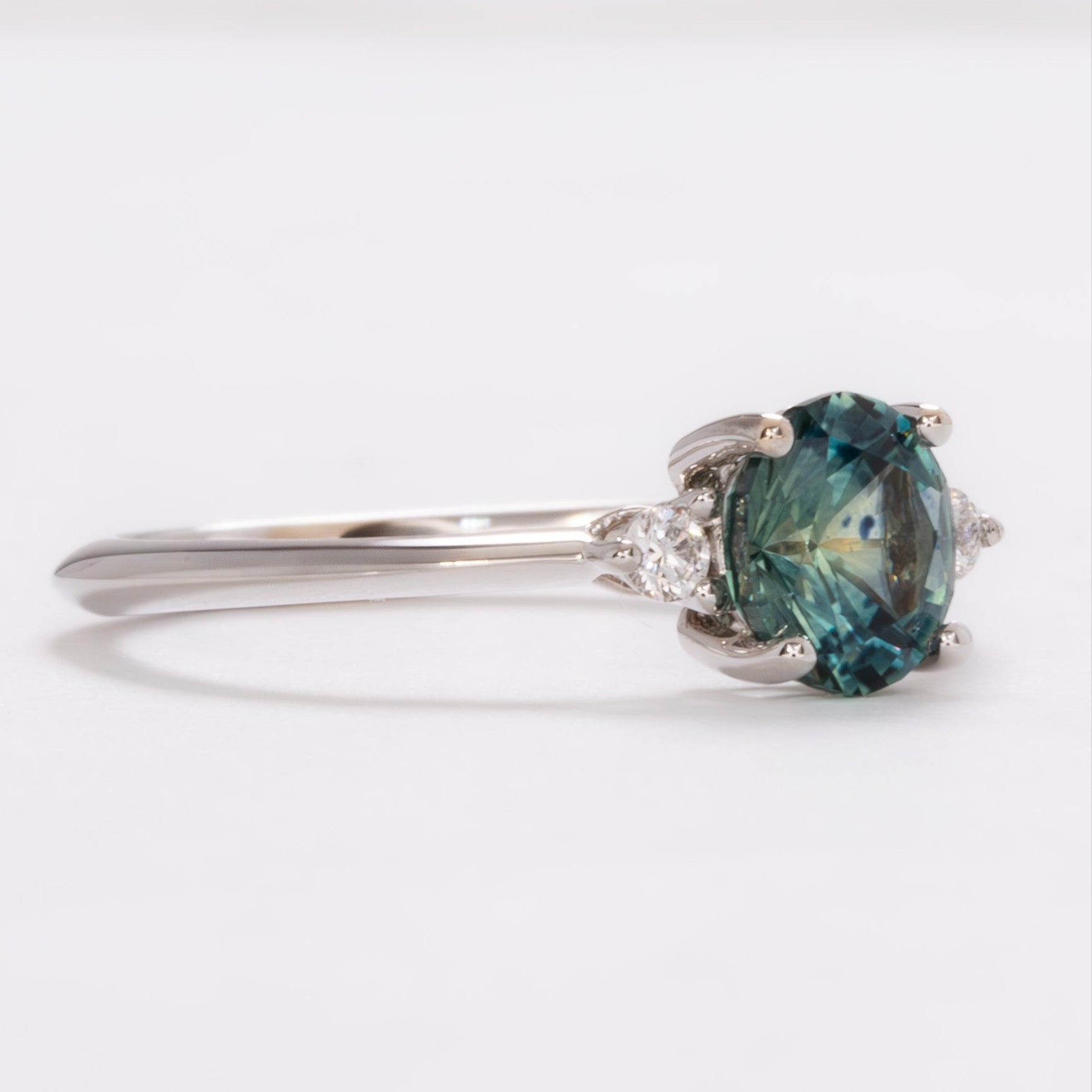britt ring with 1.15ct oval montana sapphire