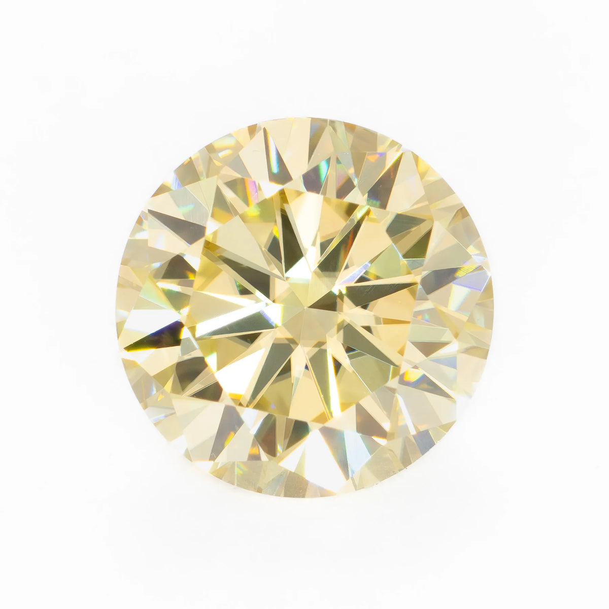 Yellow Moissanite