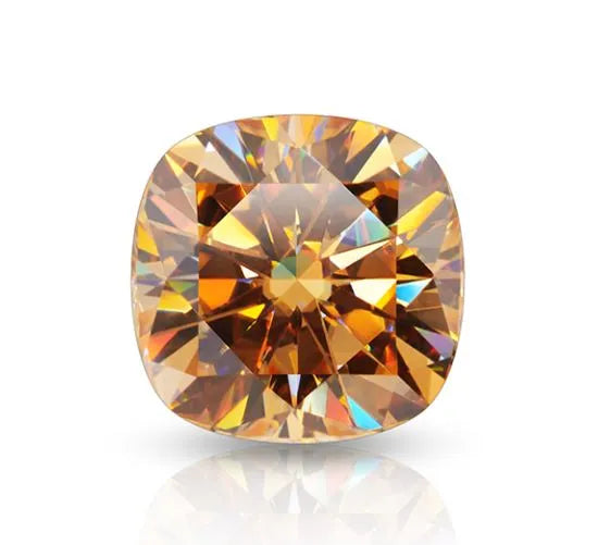Golden Moissanite