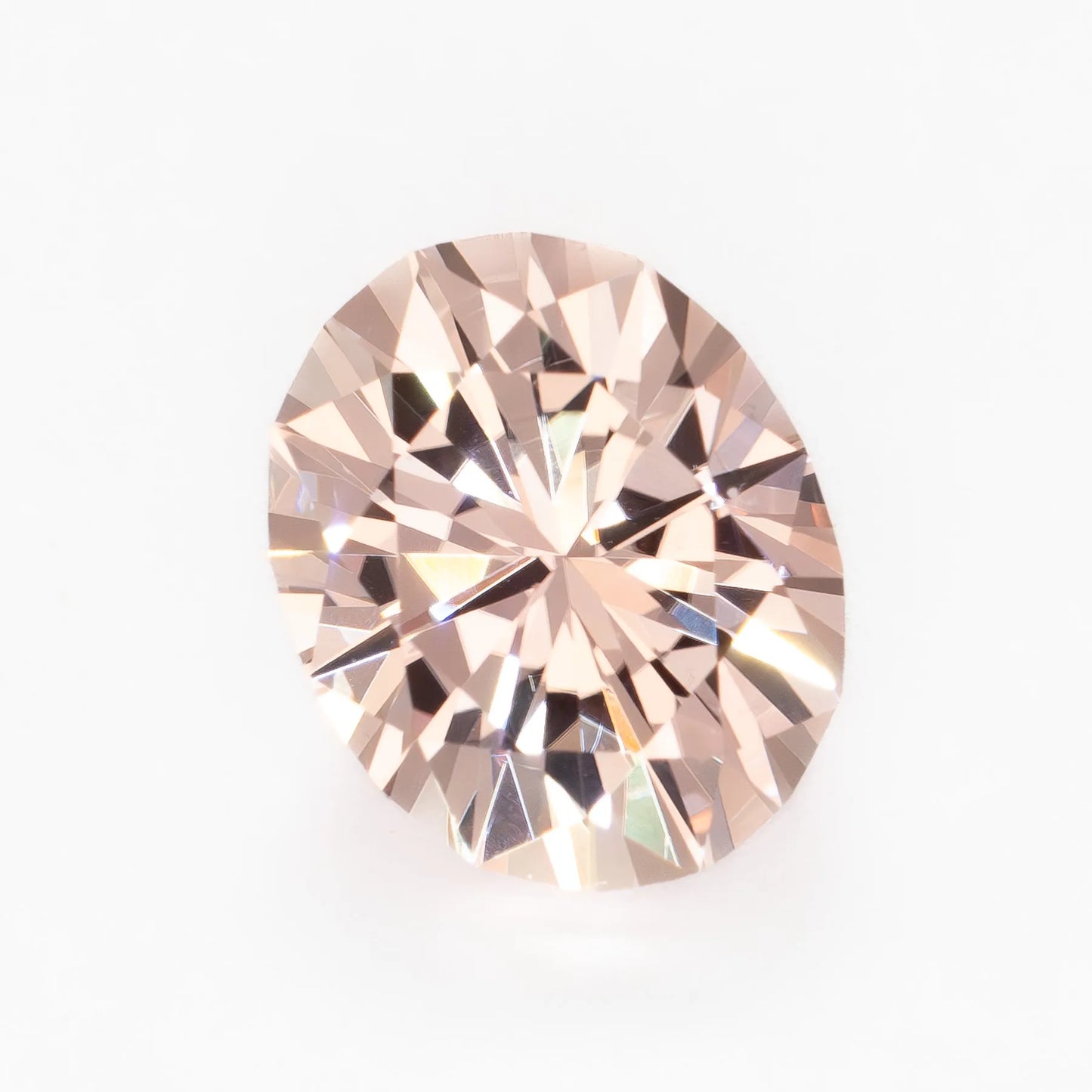 Peach Champagne Sapphire